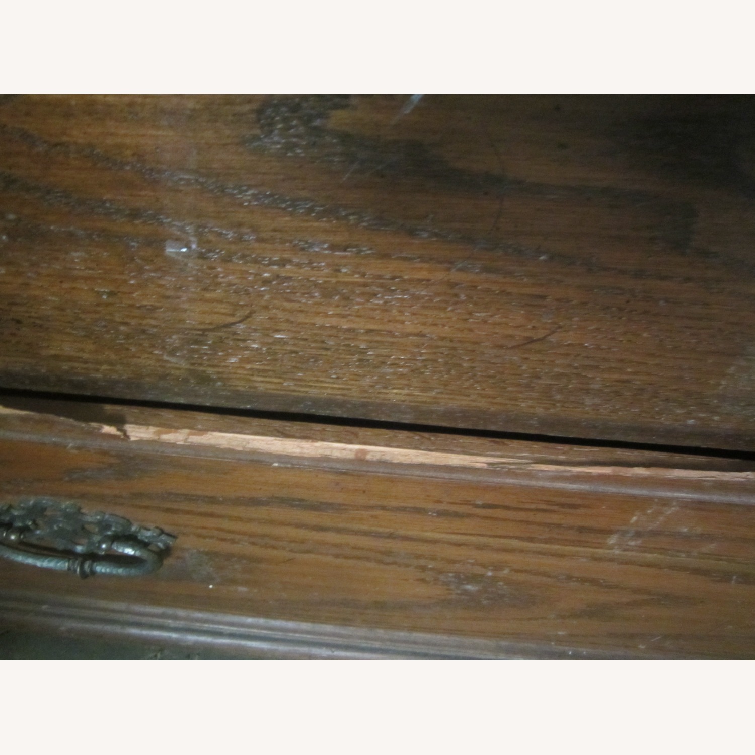 VTG Ethan Allen Tall Gents Dresser, 7 Drawers - image-4