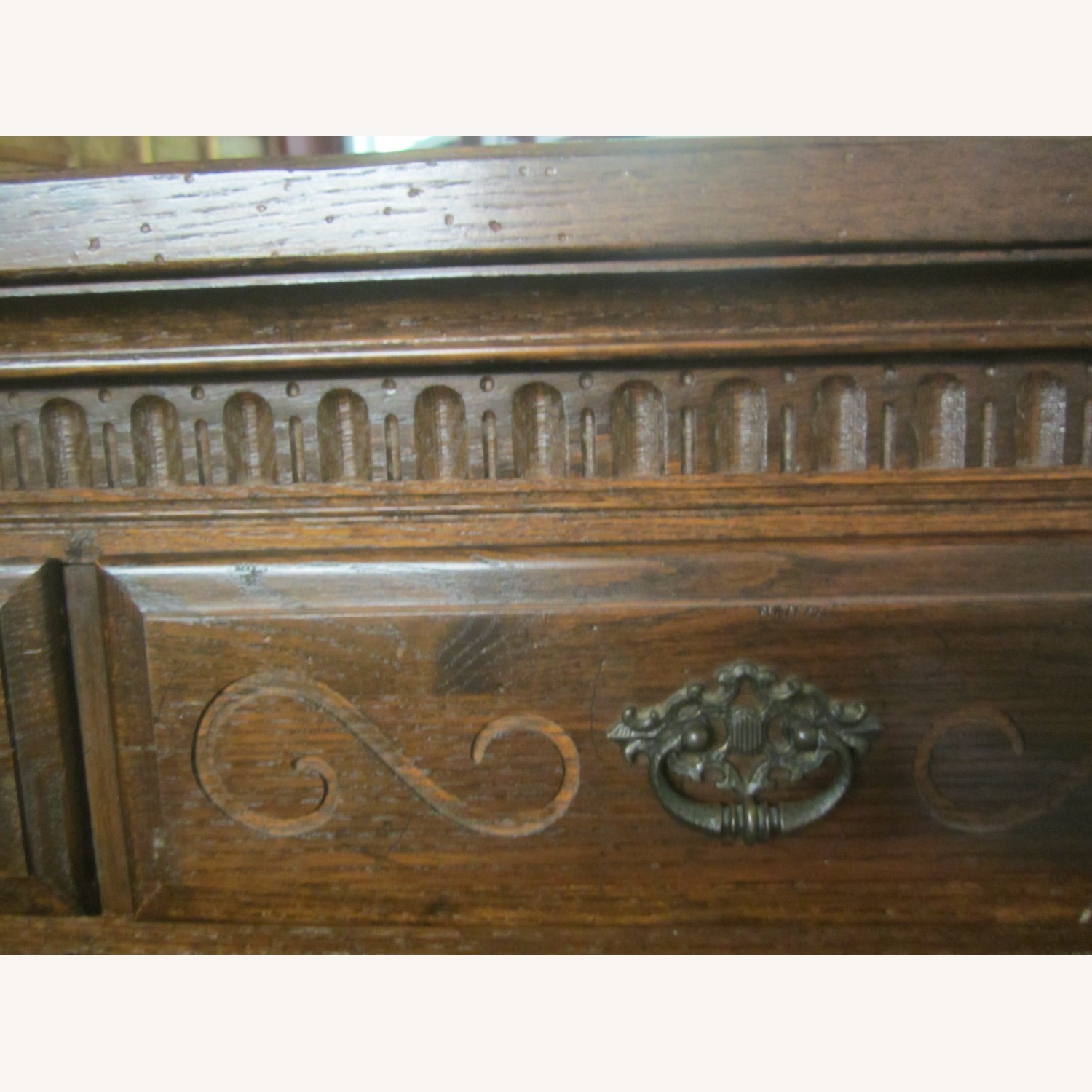 VTG Ethan Allen Tall Gents Dresser, 7 Drawers - image-11