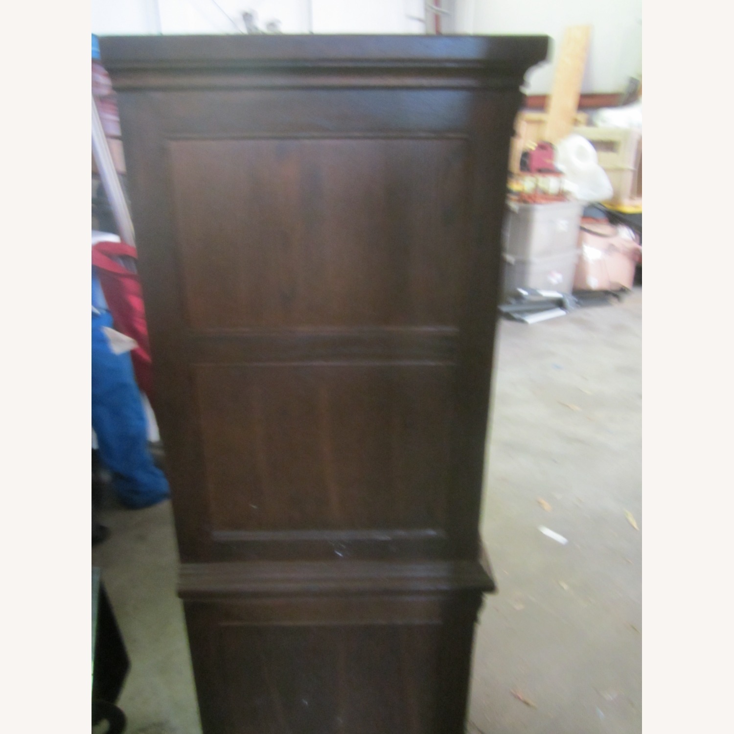 VTG Ethan Allen Tall Gents Dresser, 7 Drawers - image-6