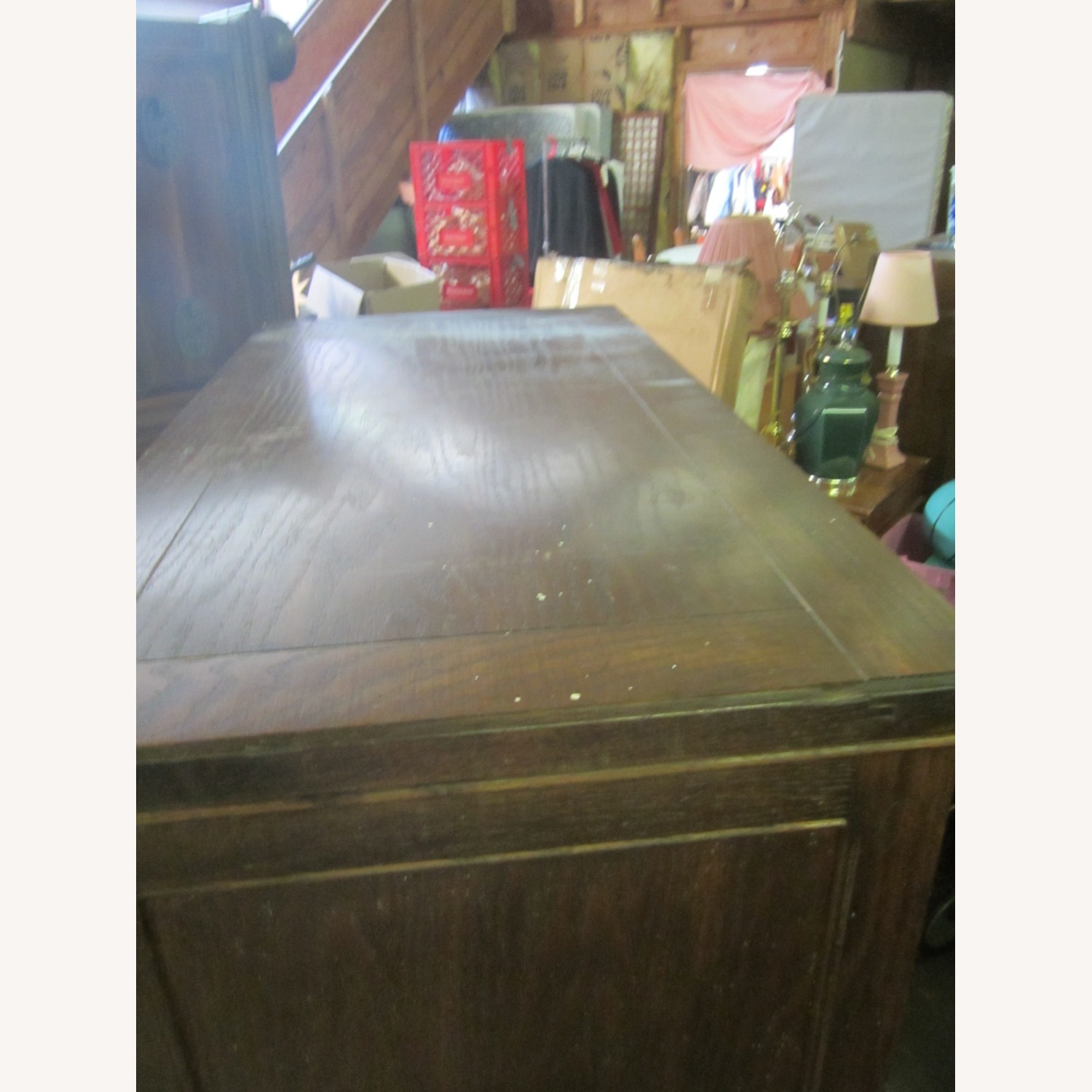 VTG Ethan Allen Tall Gents Dresser, 7 Drawers - image-12