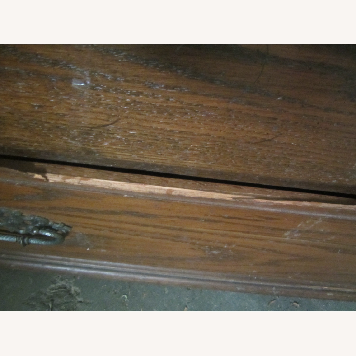 VTG Ethan Allen Tall Gents Dresser, 7 Drawers - image-5