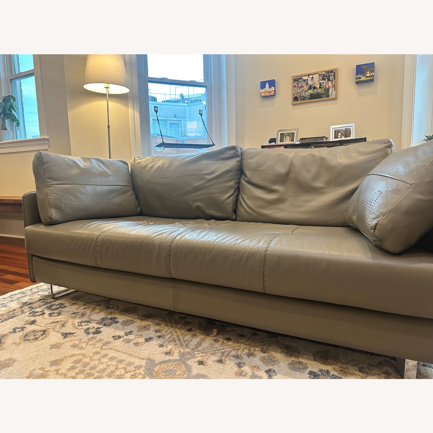 Gamma Leather Couch - image-2