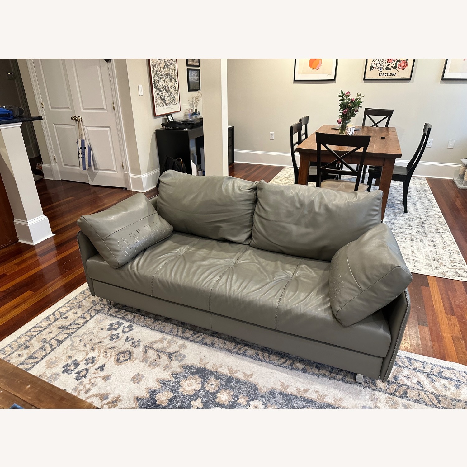 Gamma Leather Couch - image-4