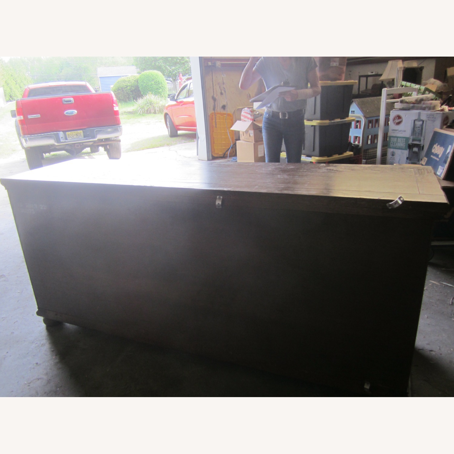 VTG Ethan Allen Dresser, 10 Drawers, 2 Mirrors - image-7