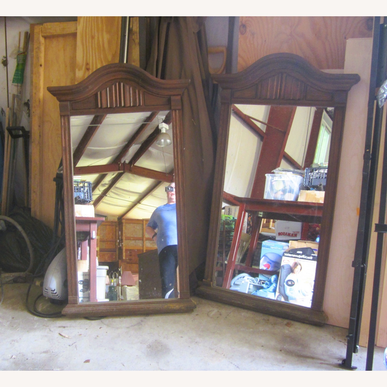 VTG Ethan Allen Dresser, 10 Drawers, 2 Mirrors - image-14