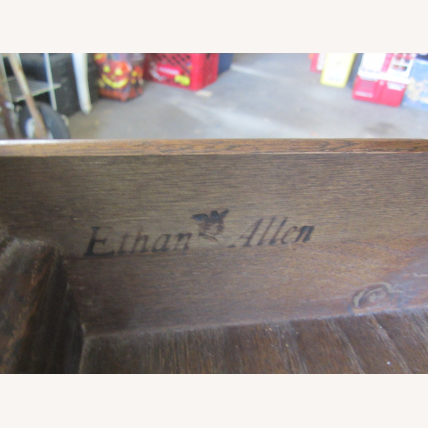 VTG Ethan Allen Dresser, 10 Drawers, 2 Mirrors - image-10