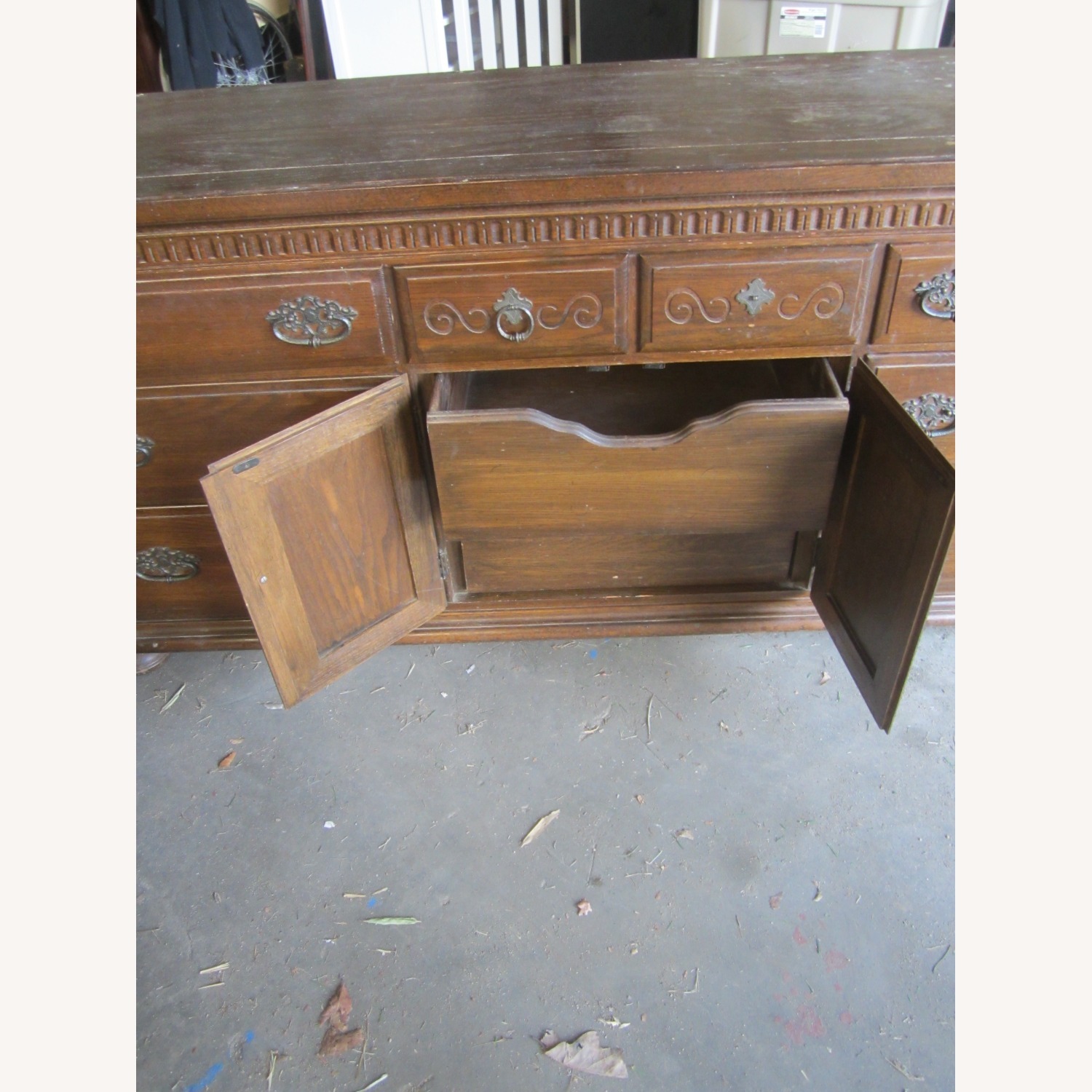 VTG Ethan Allen Dresser, 10 Drawers, 2 Mirrors - image-3