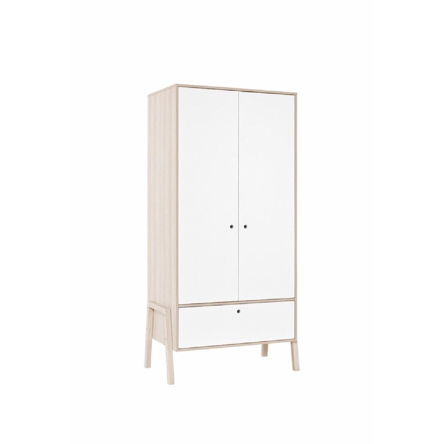 Amazon Children’s Wardrobe White/Natural - image-1