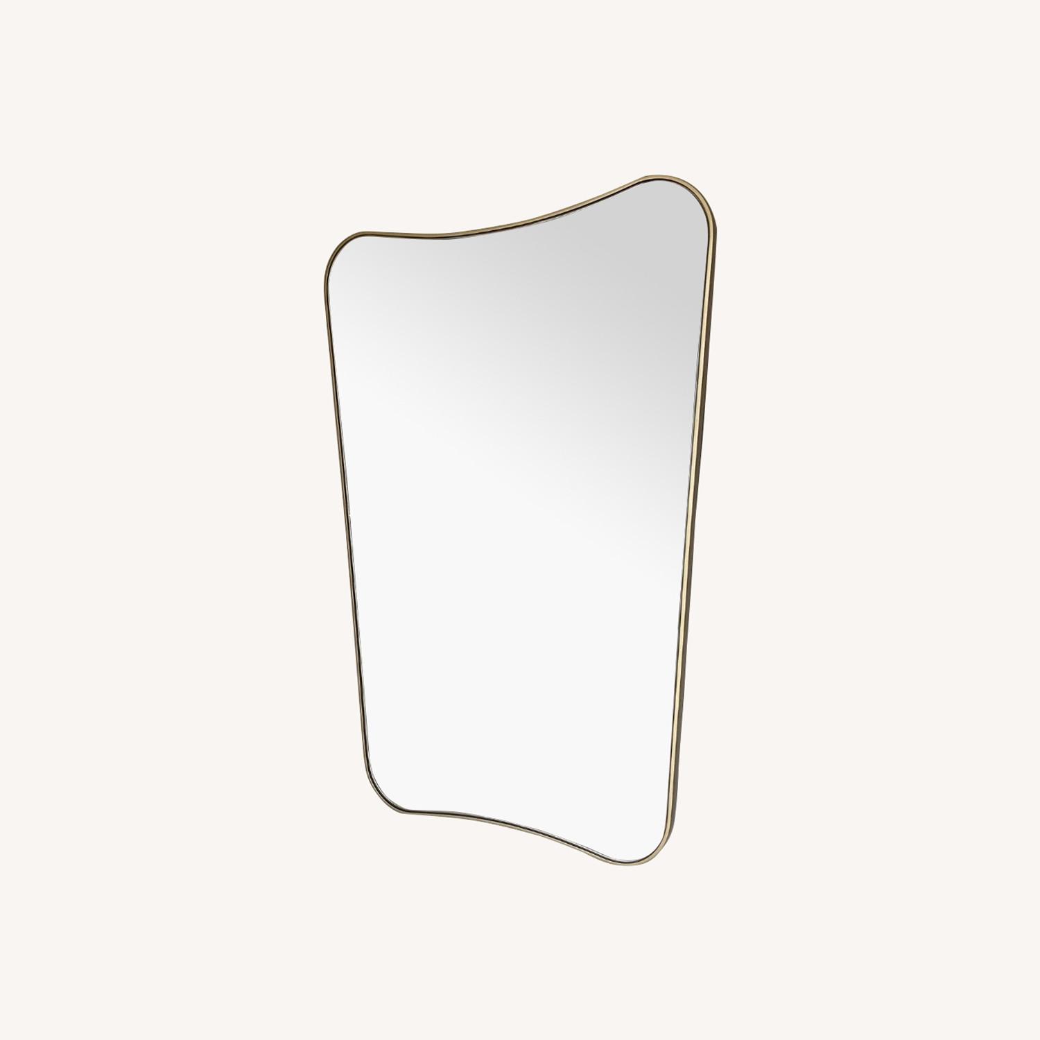 Gold Butterfly Mirror - image-0