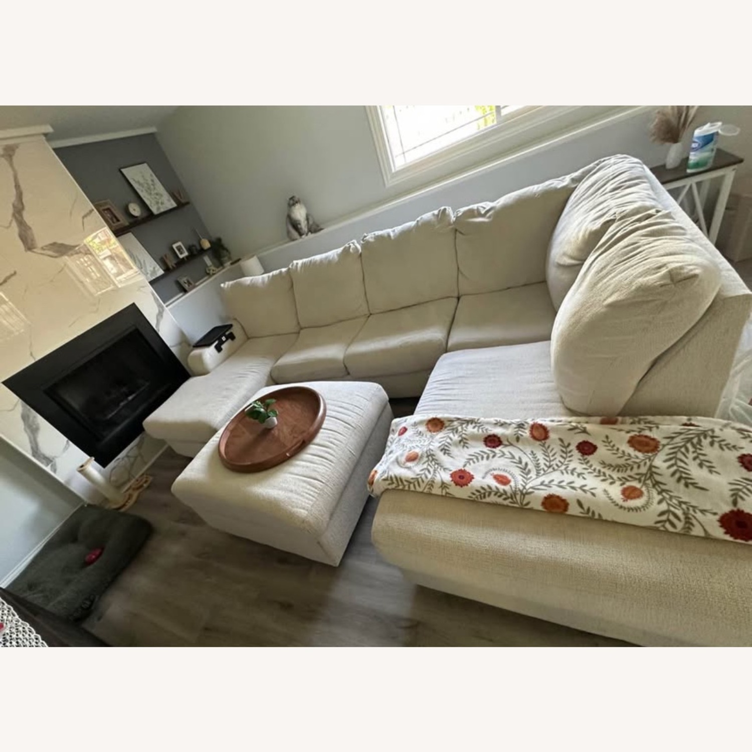 Cambri 2 Piece Sectional with Chaise & Ottoman - image-1