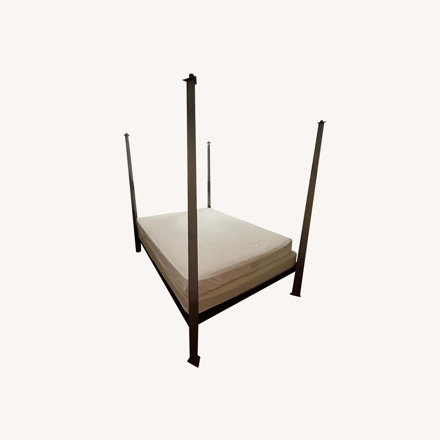Designer Metal 4 Poster Bed - image-0