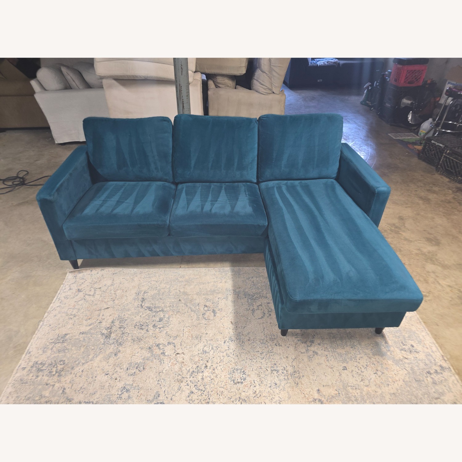 Winston Sectional Sofa with Reversible Chaise - image-1