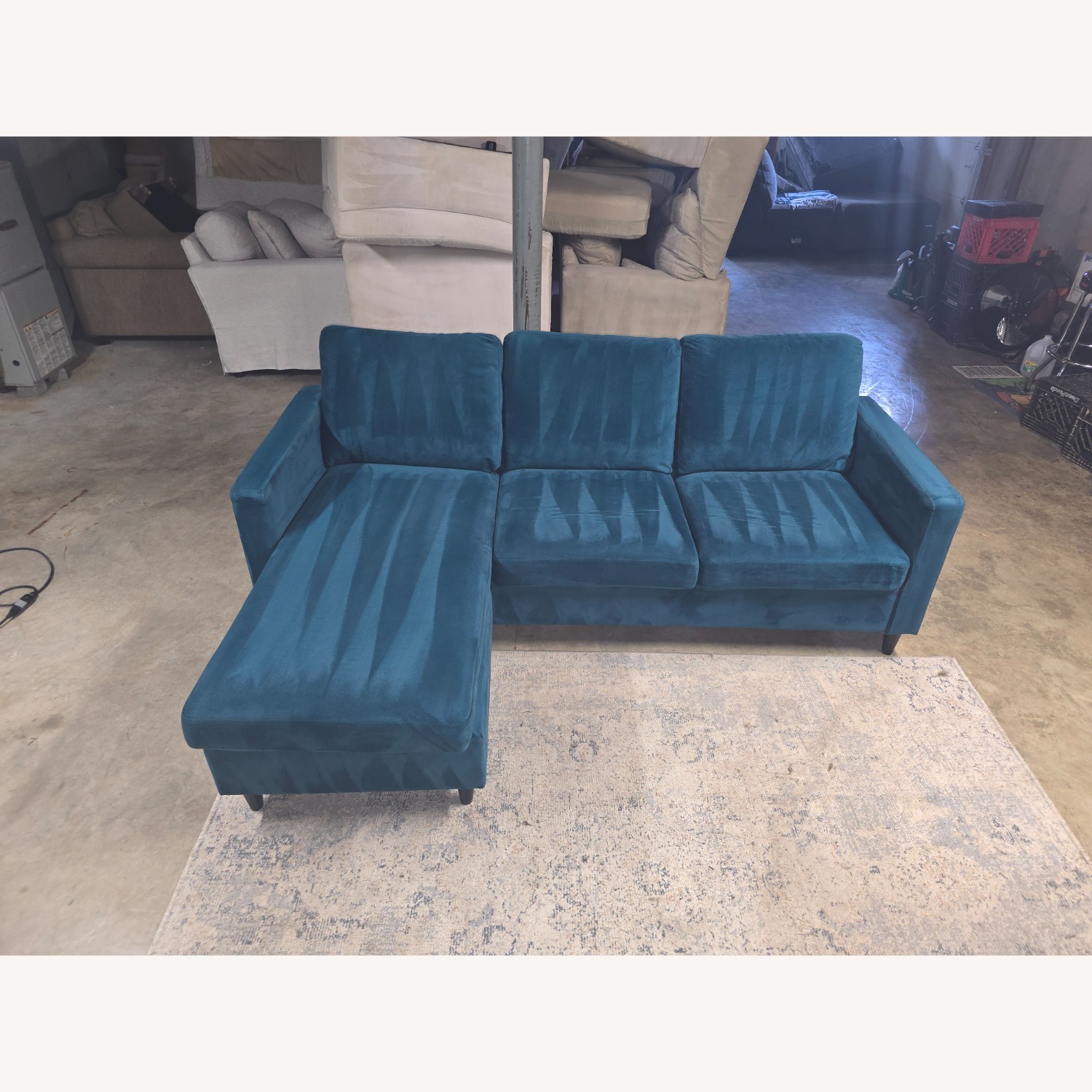 Winston Sectional Sofa with Reversible Chaise - image-7