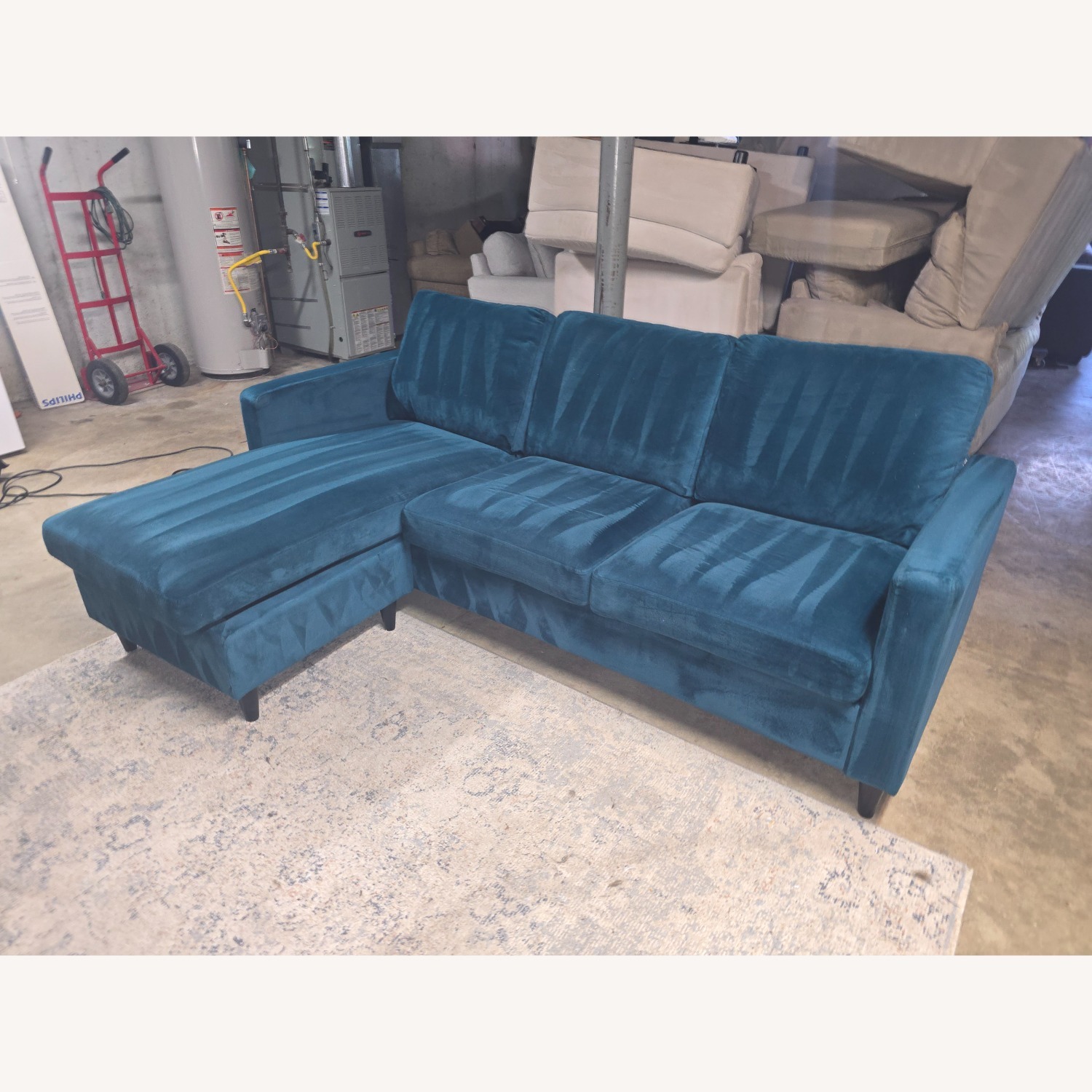 Winston Sectional Sofa with Reversible Chaise - image-9
