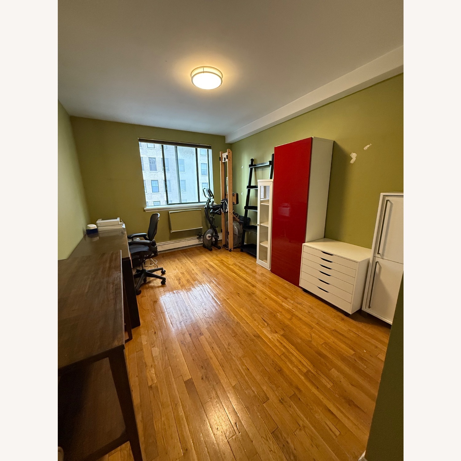 Billy Shiny Red Door on White Bookcase - image-3