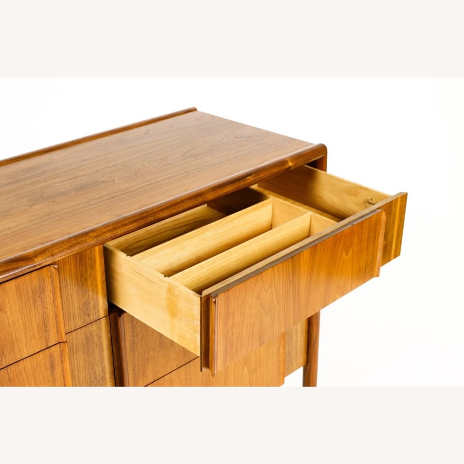 Drexel Parallel Danish Modern Walnut Dresser - image-3