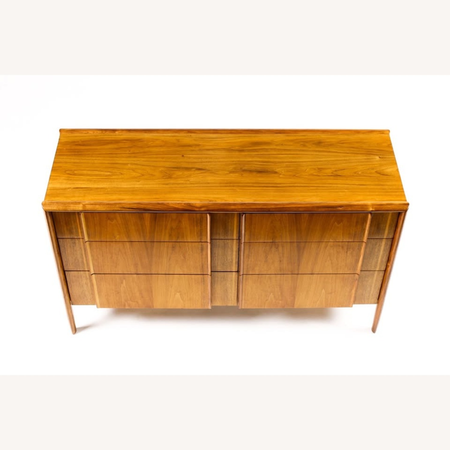 Drexel Parallel Danish Modern Walnut Dresser - image-1