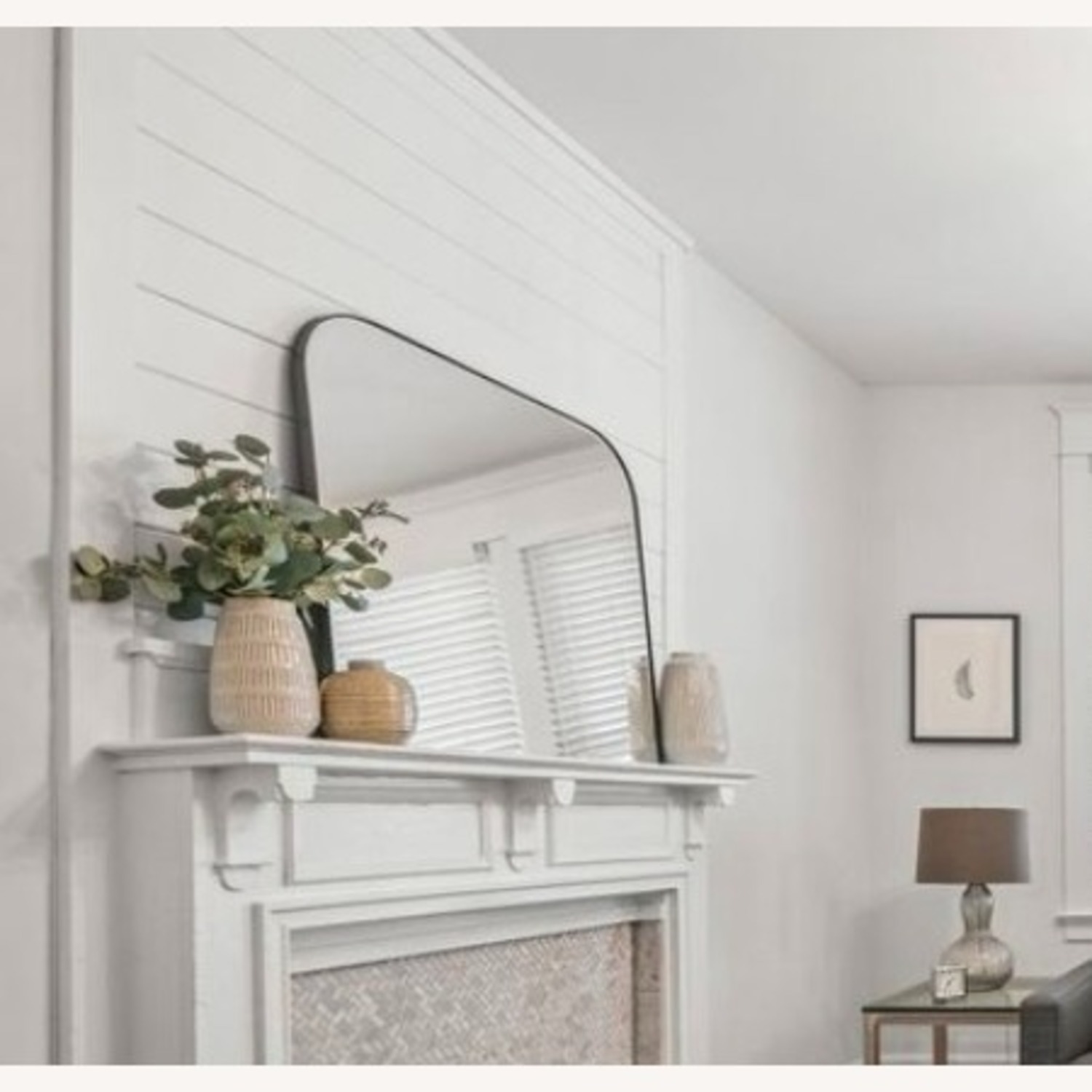 Crate & Barrel Edge Arch Wall Mirror 36"x34" - image-2