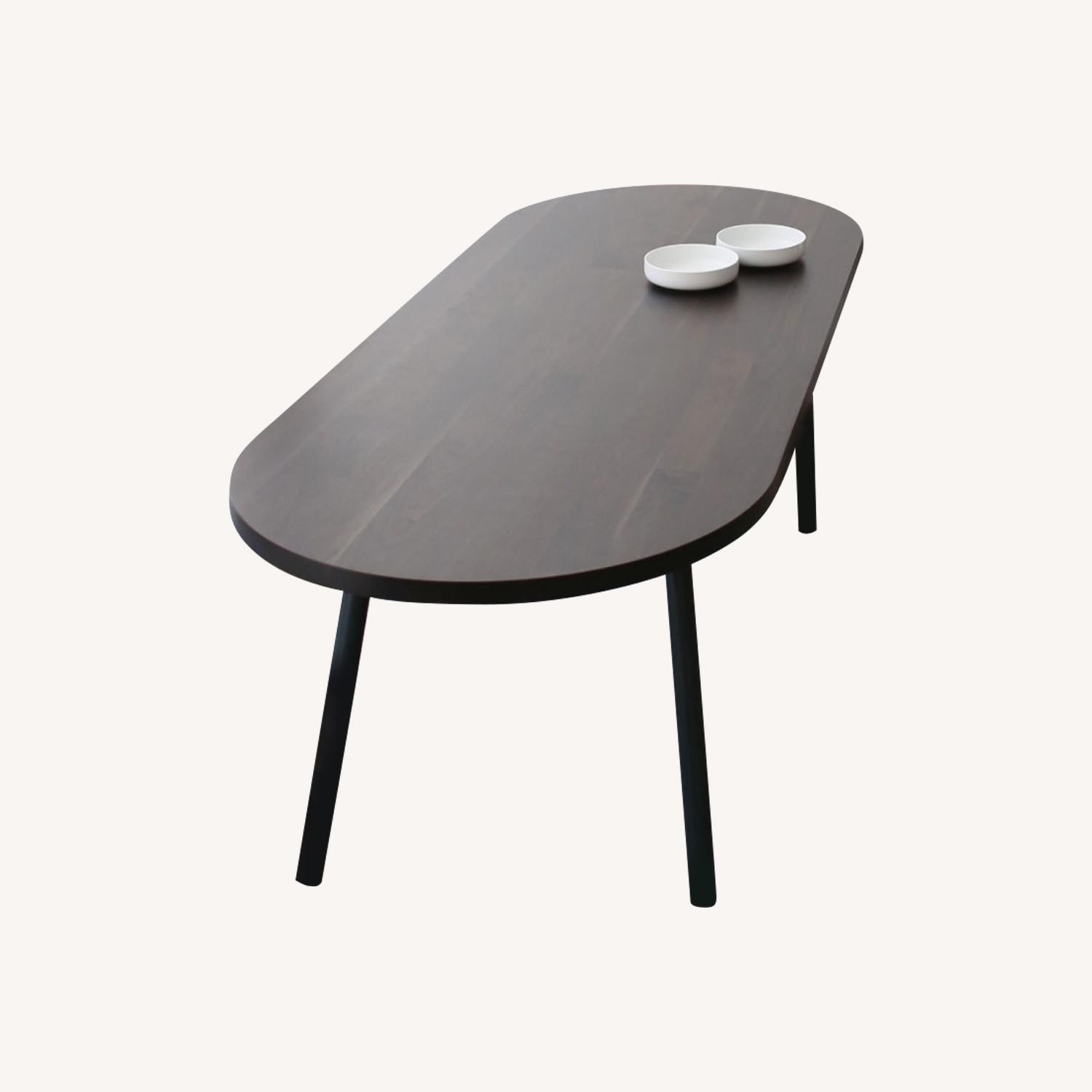 Henrybuilt Solid Walnut and Steel Dining Table - image-0