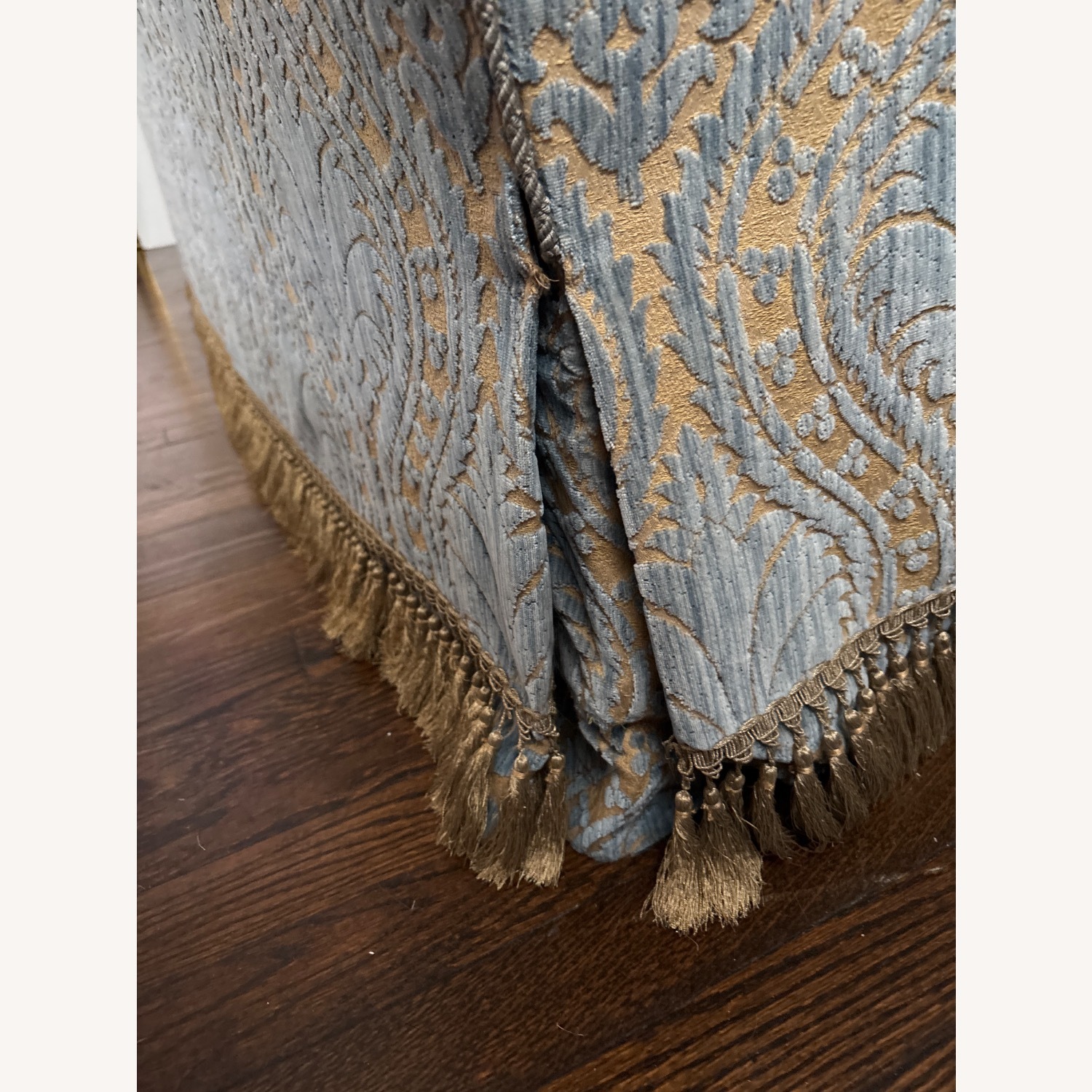 Cut Velvet Custom Sofa - image-4