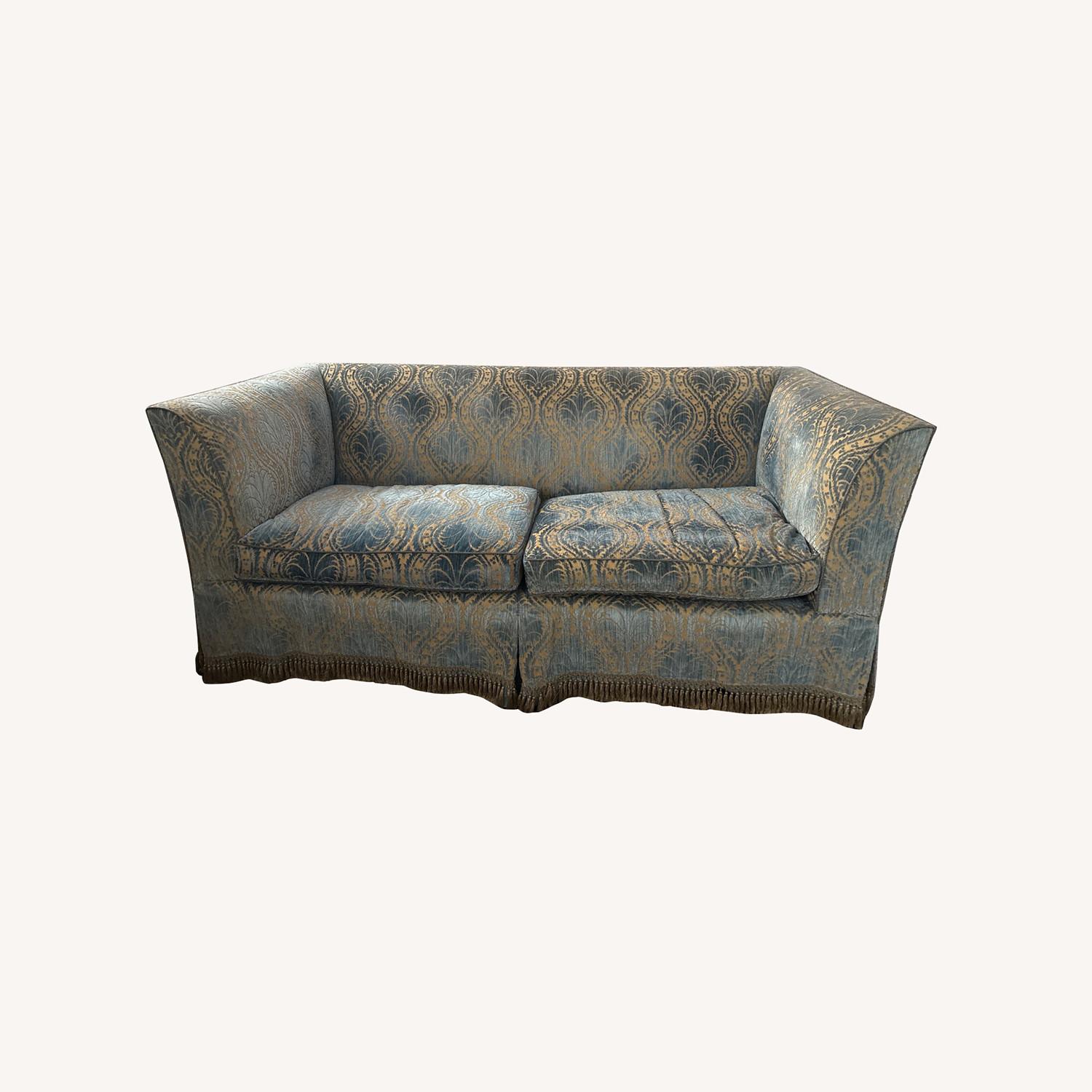 Cut Velvet Custom Sofa - image-0
