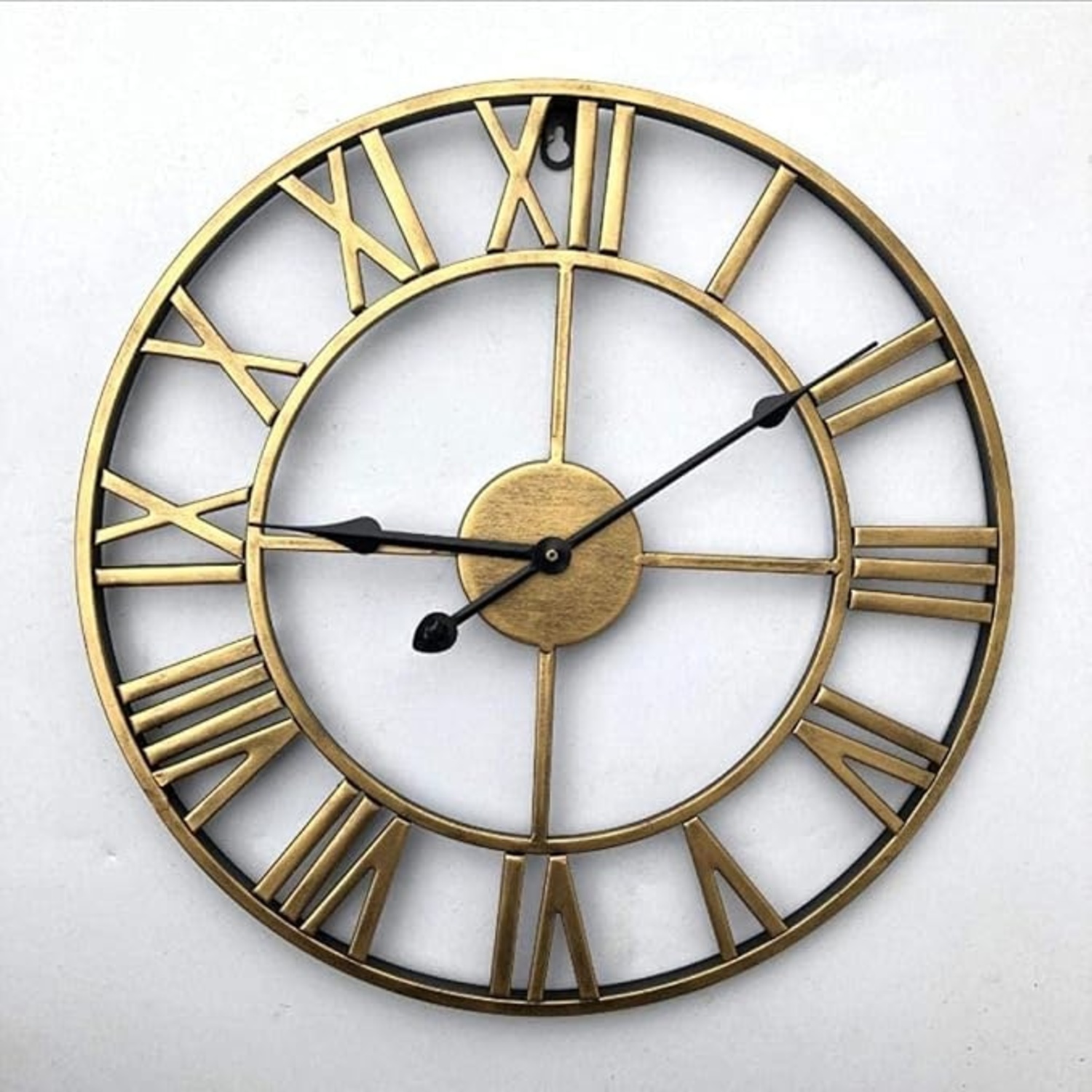 Large Metal Distressed Wall Clock - image-6