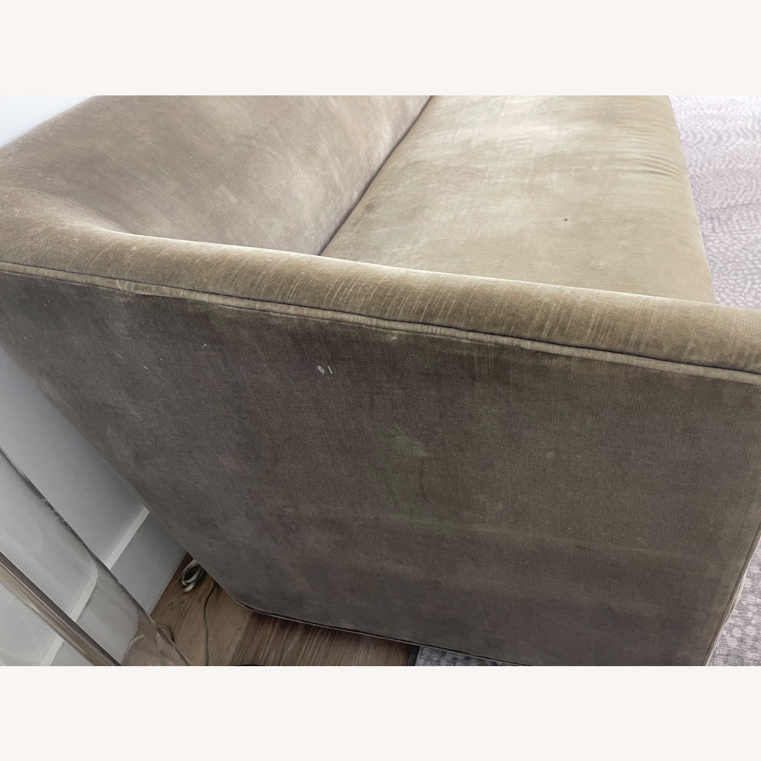 Restoration Hardware 1950S Italian Shelter Arm Upholstered sofa - image-4