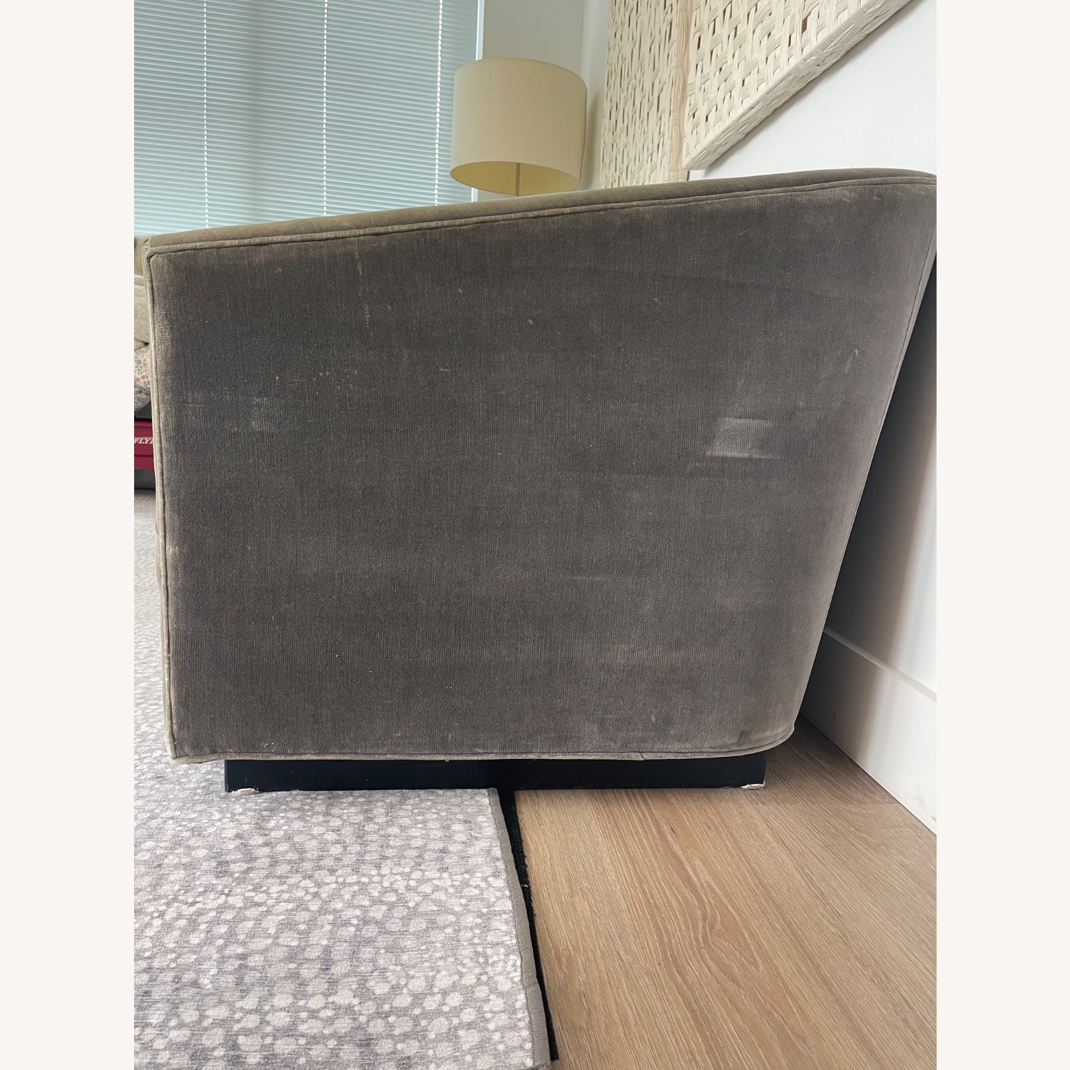 Restoration Hardware 1950S Italian Shelter Arm Upholstered sofa - image-3