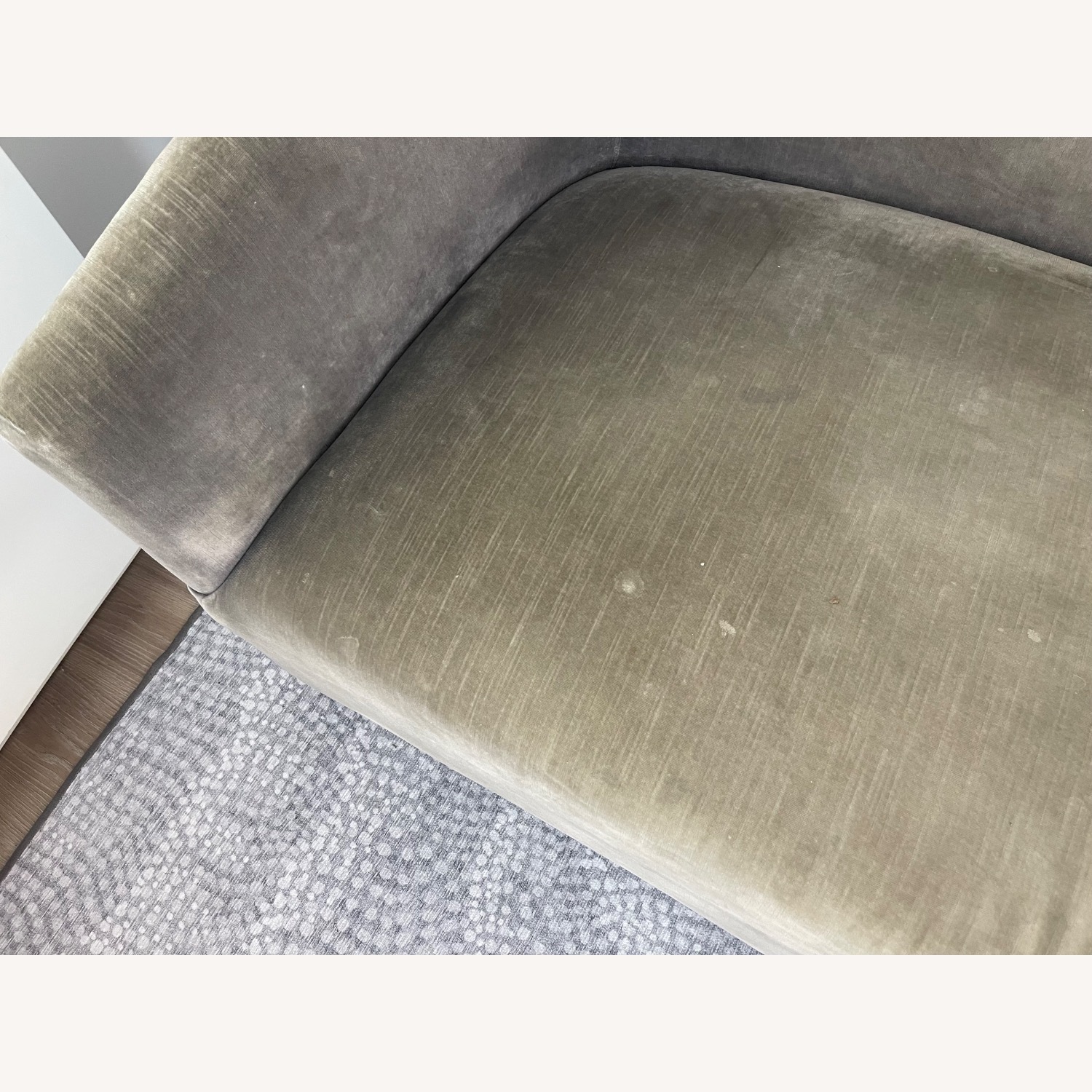 Restoration Hardware 1950S Italian Shelter Arm Upholstered sofa - image-7