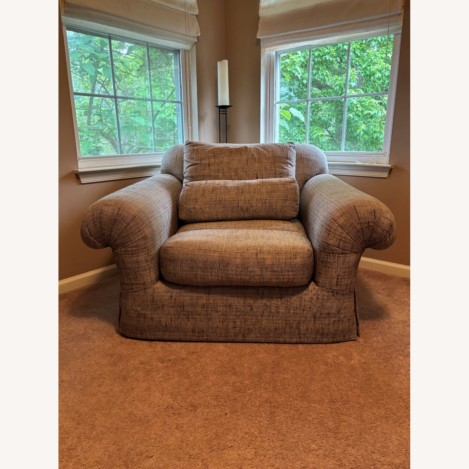 Bernhardt Flair Chair and Ottoman - image-7