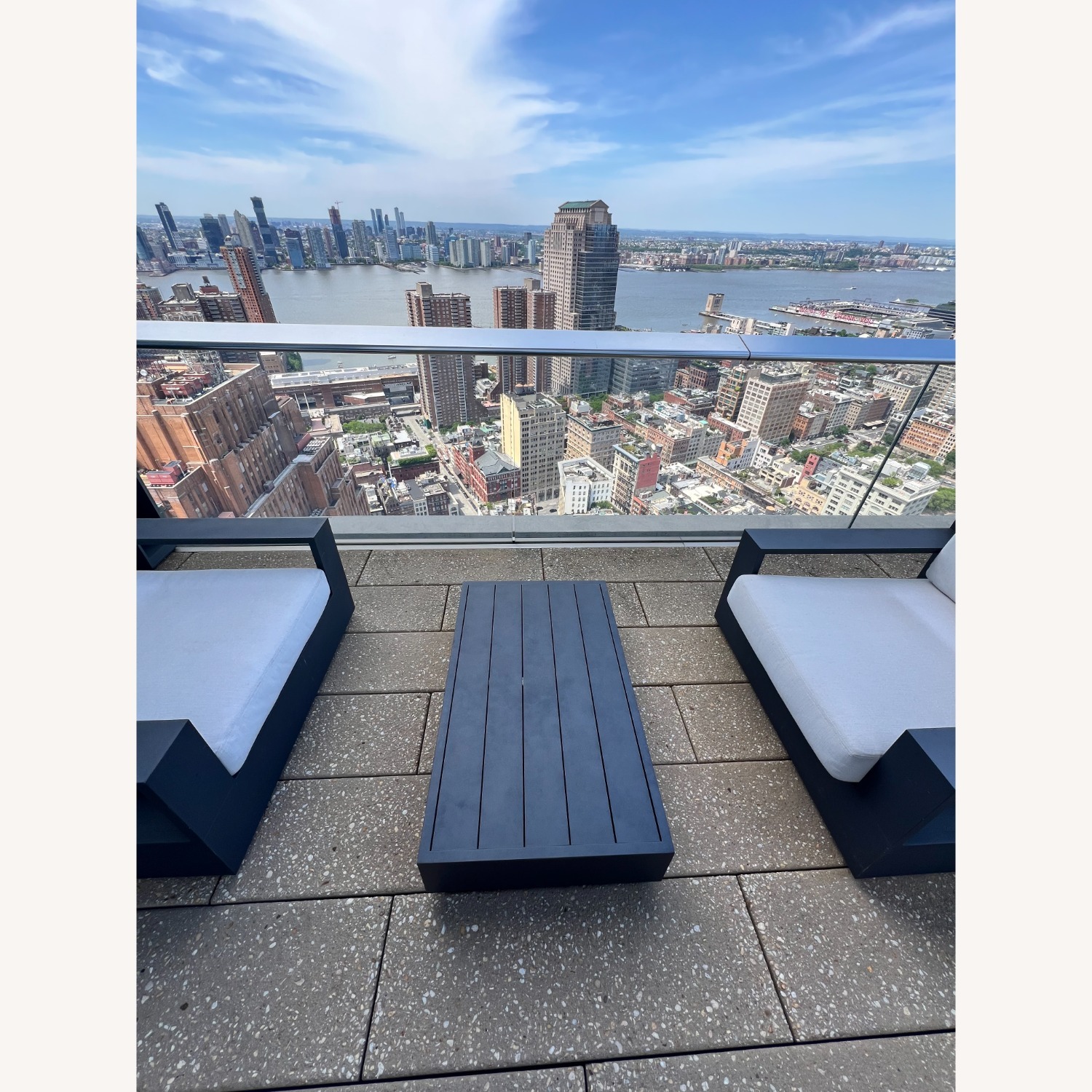 Restoration Hardware Marbella Luxe Outdoor Chairs - image-1