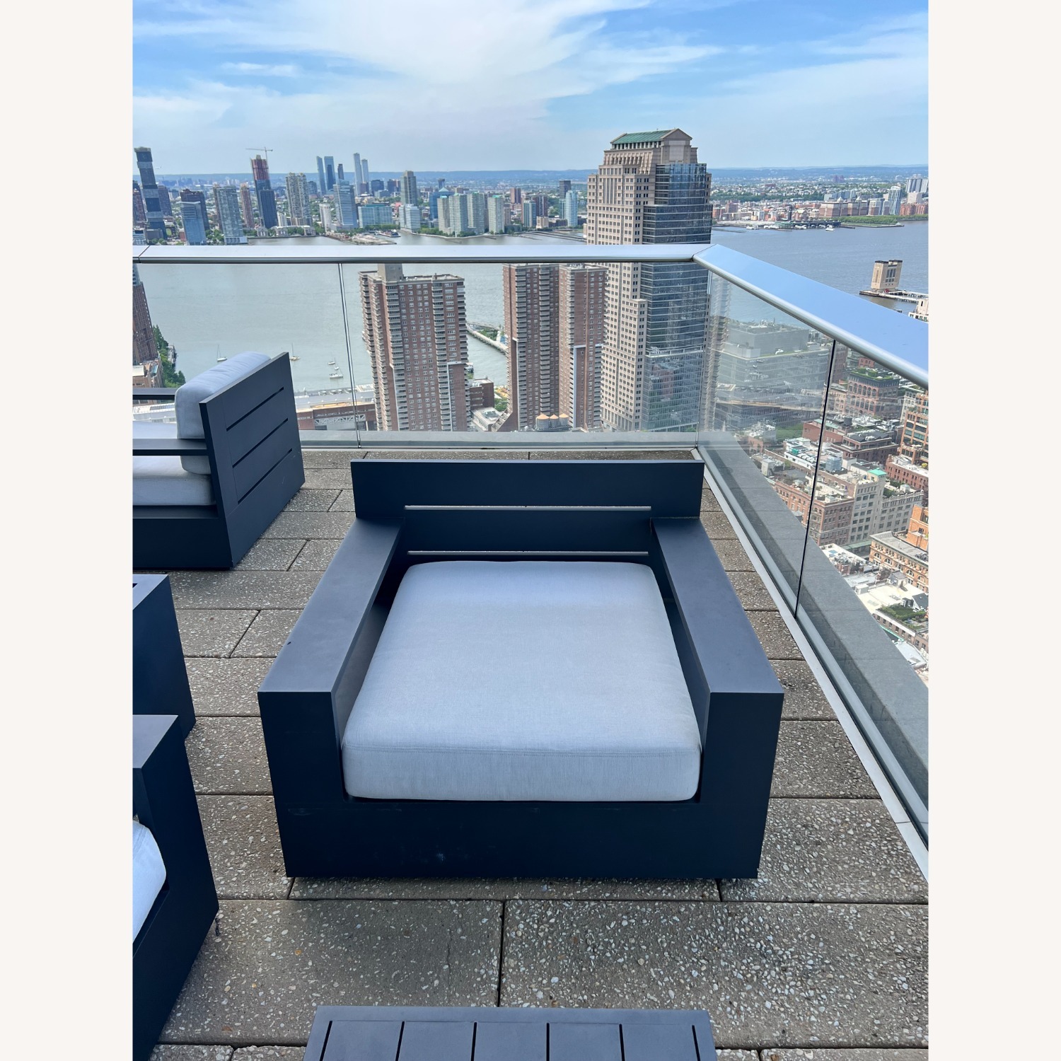 Restoration Hardware Marbella Luxe Outdoor Chairs - image-6