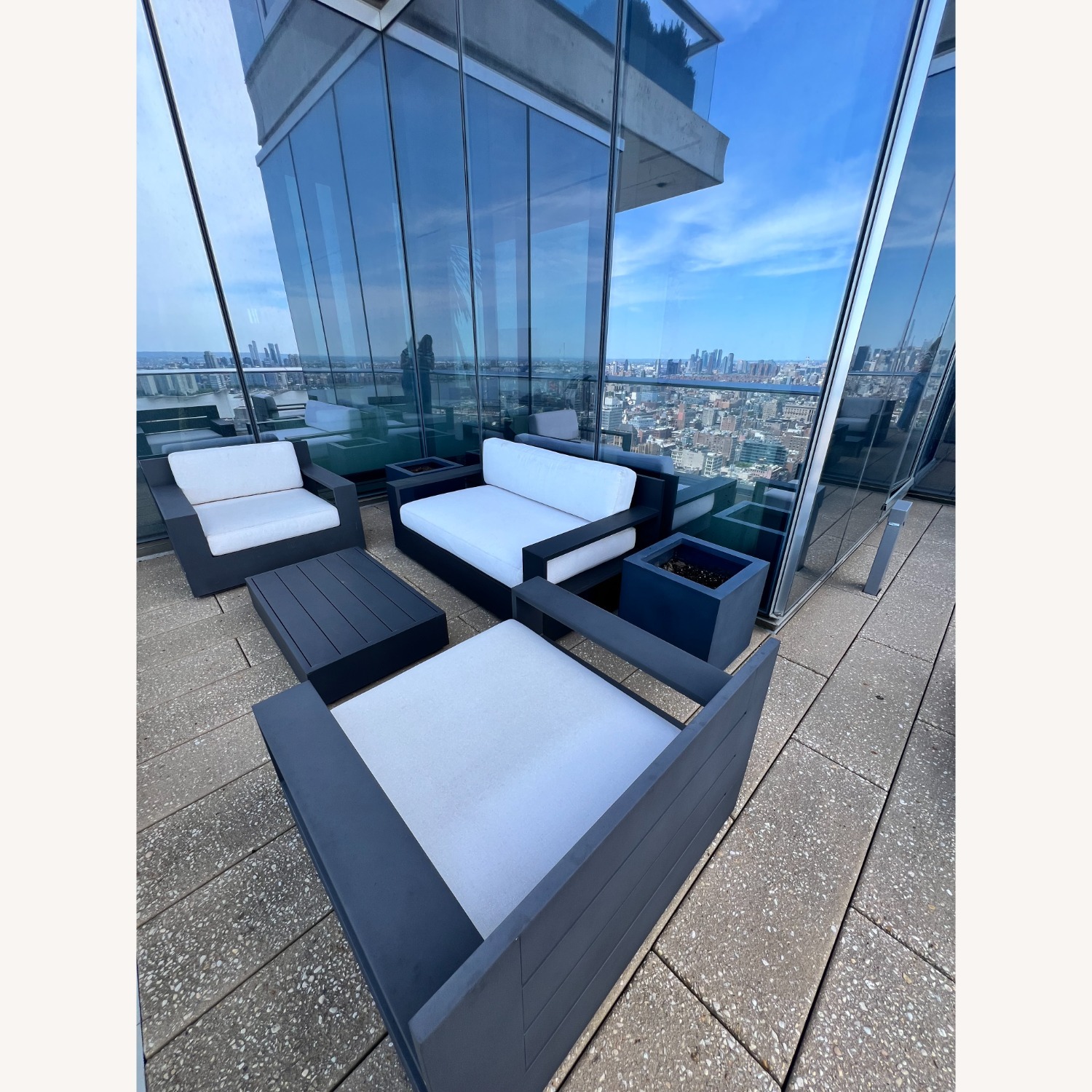 Restoration Hardware Marbella Luxe Outdoor Chairs - image-4