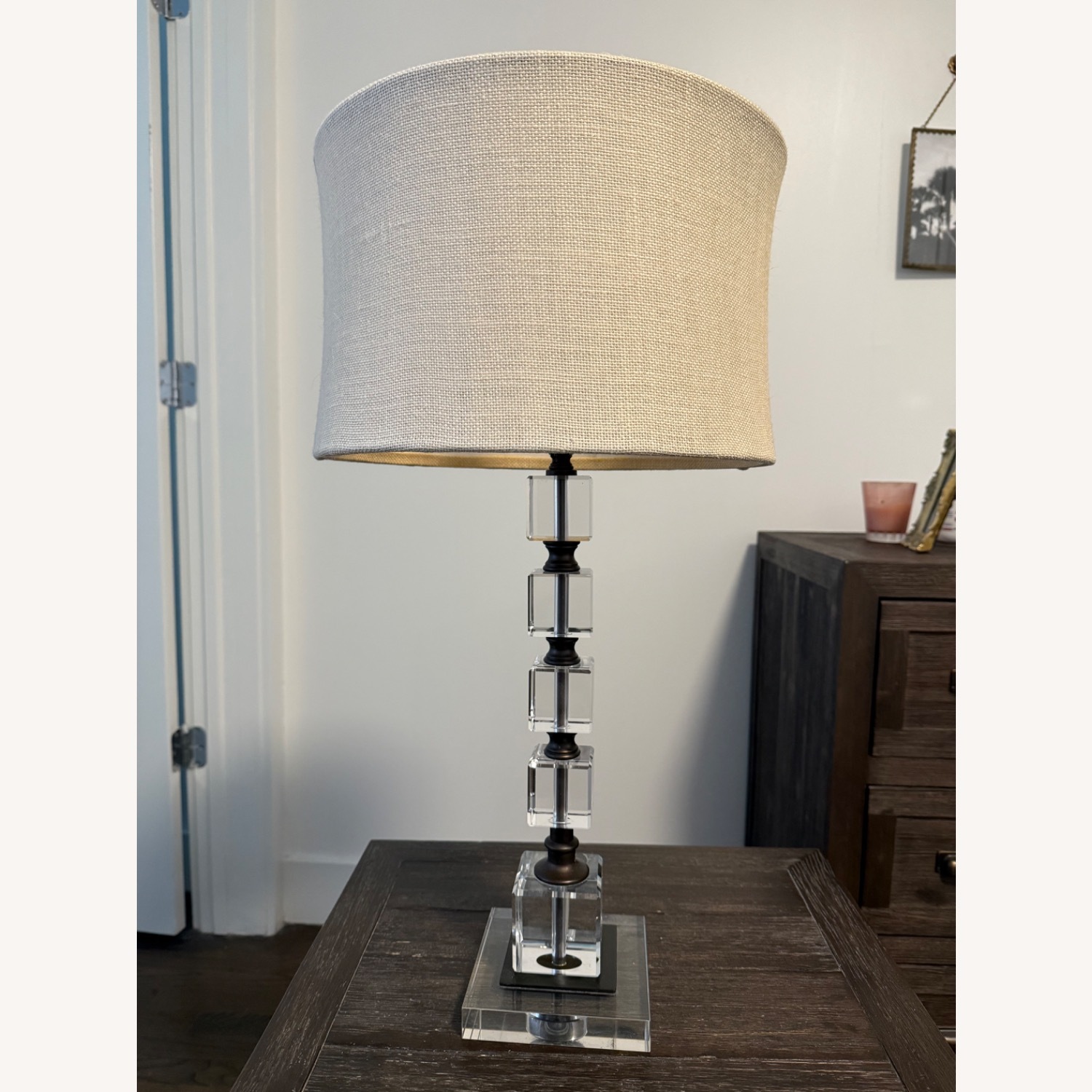 Restoration Hardware Teen Crystal Table Lamp - image-1