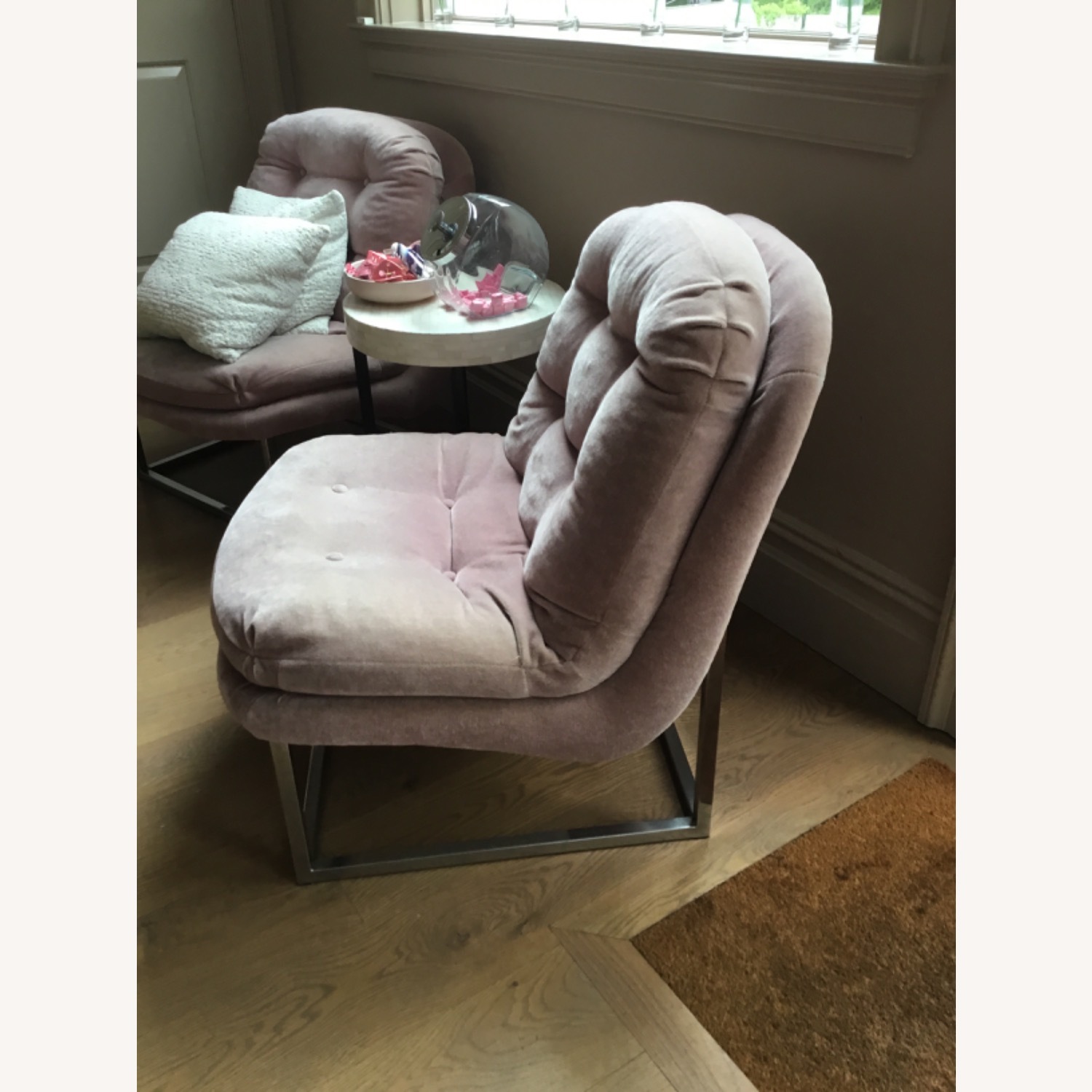 Vintage Pink Chairs - image-2
