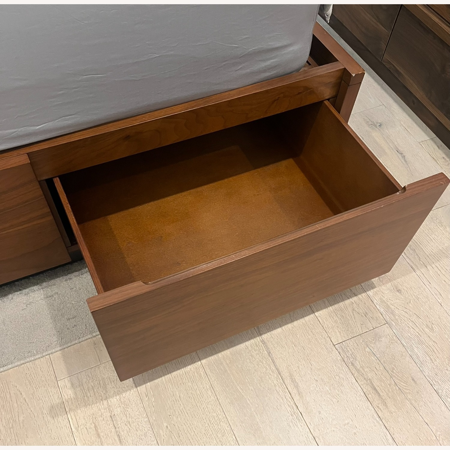 Crate & Barrel Blair Queen Storage Bed - image-4