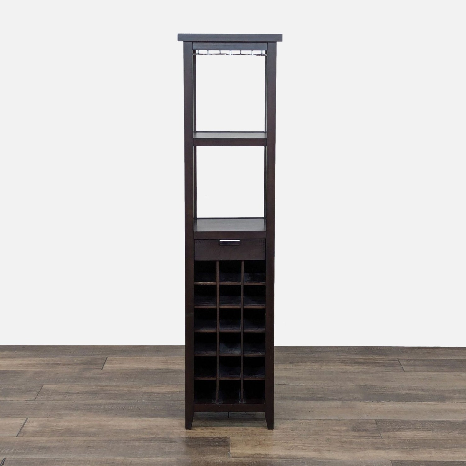 Crate & Barrel Madison Wine Tower - image-1