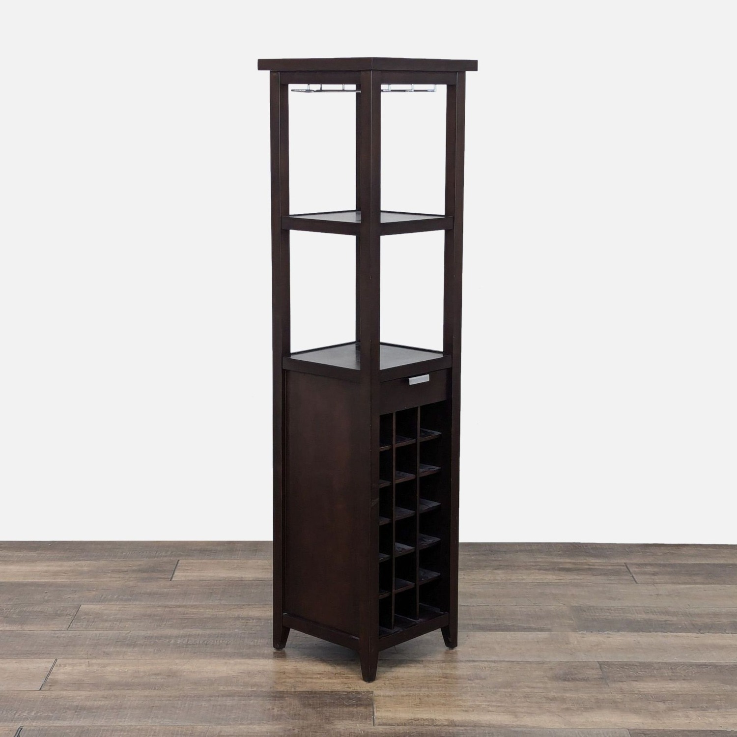 Crate & Barrel Madison Wine Tower - image-2