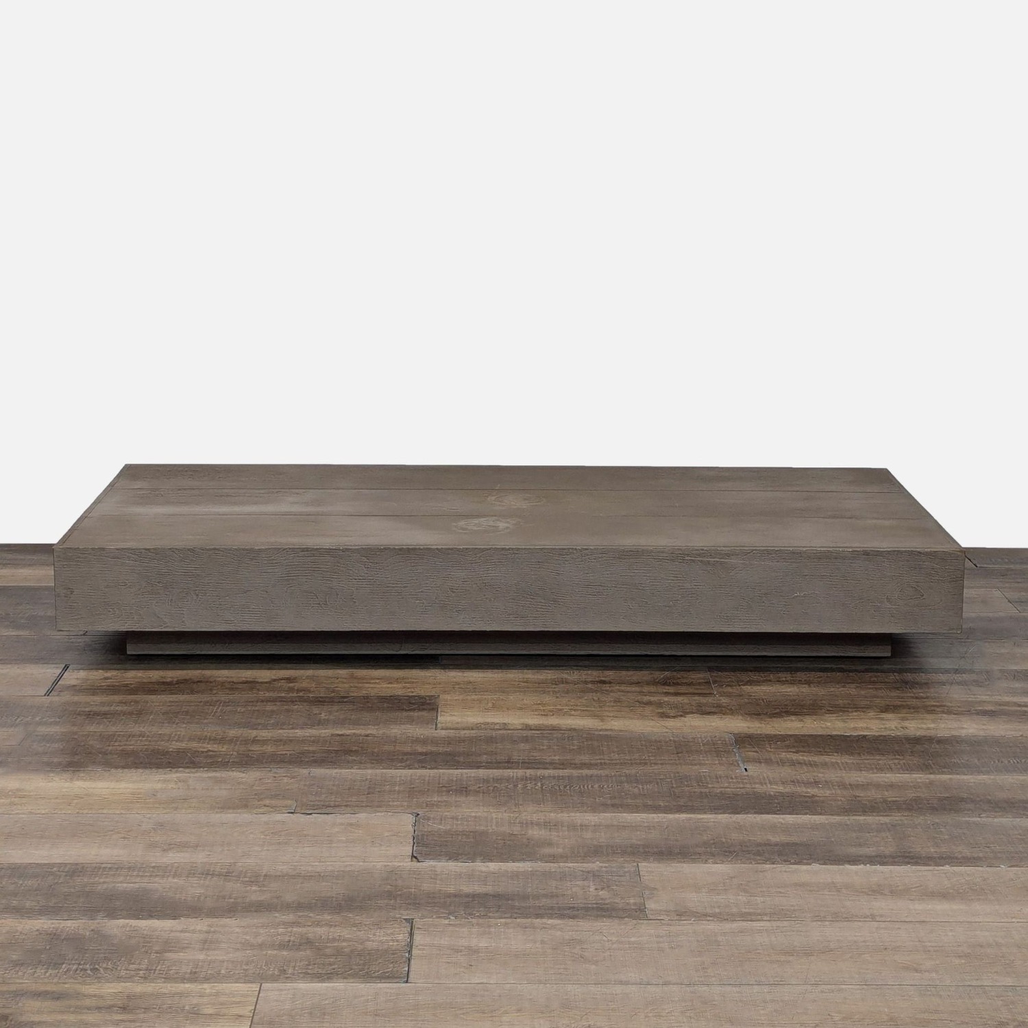 Restoration Hardware Cape Town Teak Weathered Table - image-1