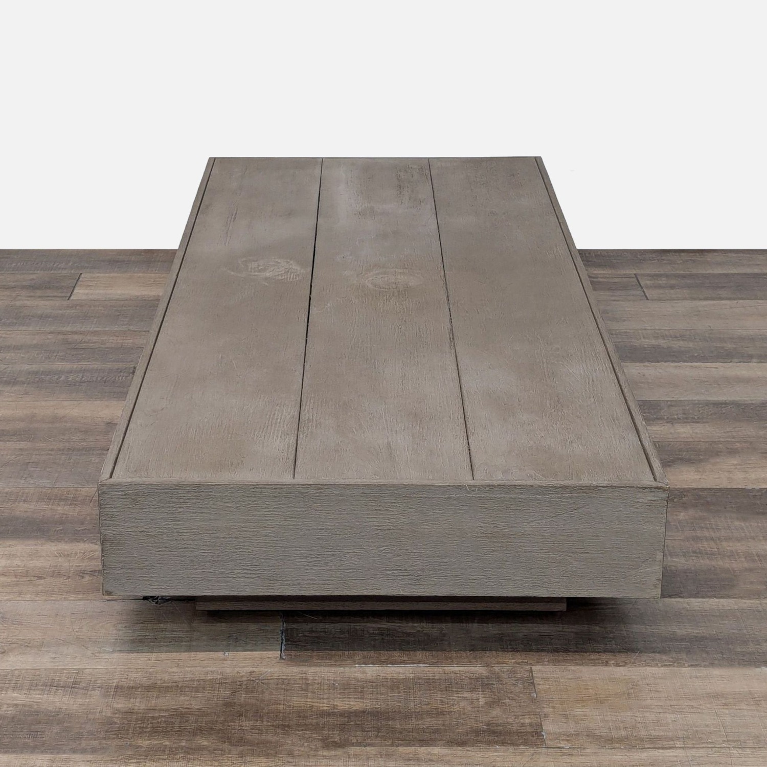 Restoration Hardware Cape Town Teak Weathered Table - image-4