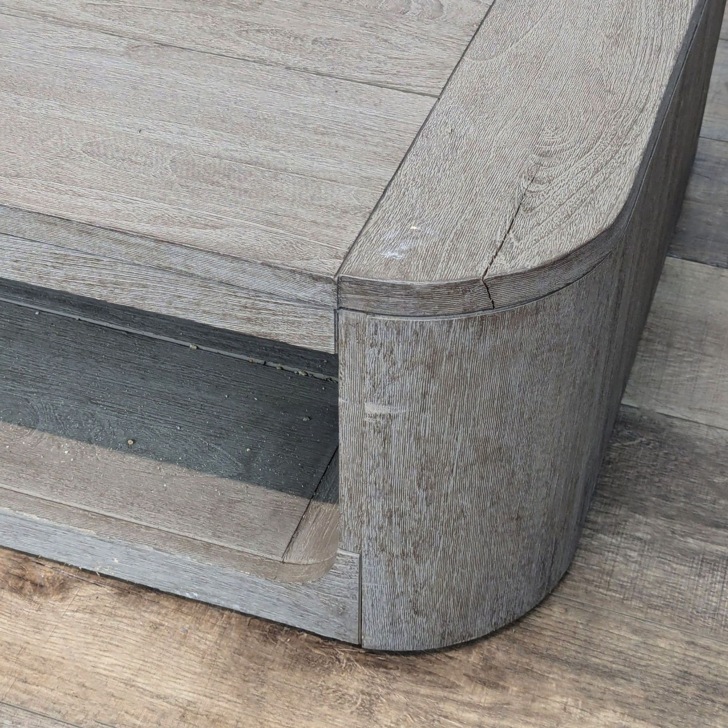 Restoration Hardware Oslo Weathered Teak Table - image-6