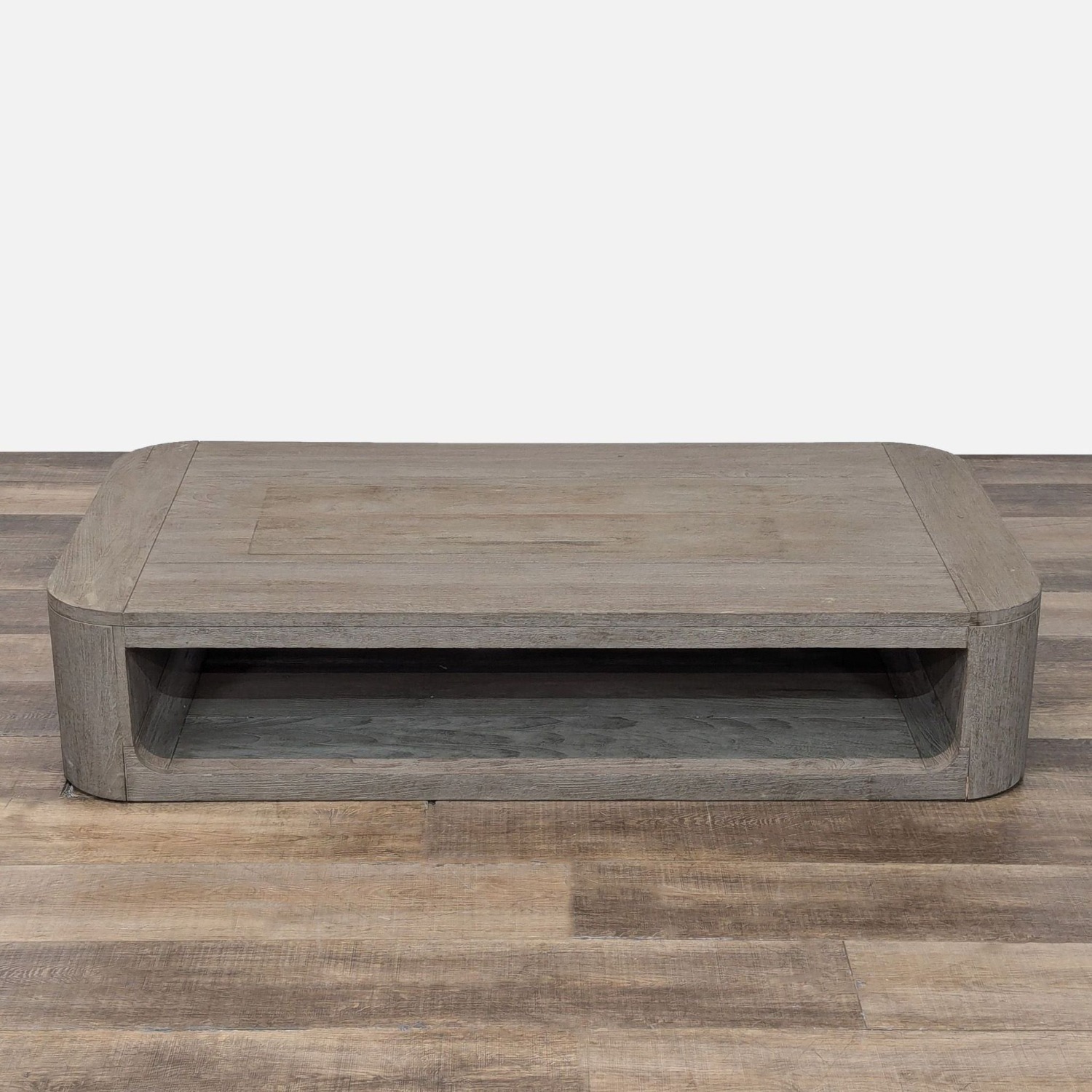 Restoration Hardware Oslo Weathered Teak Table - image-4
