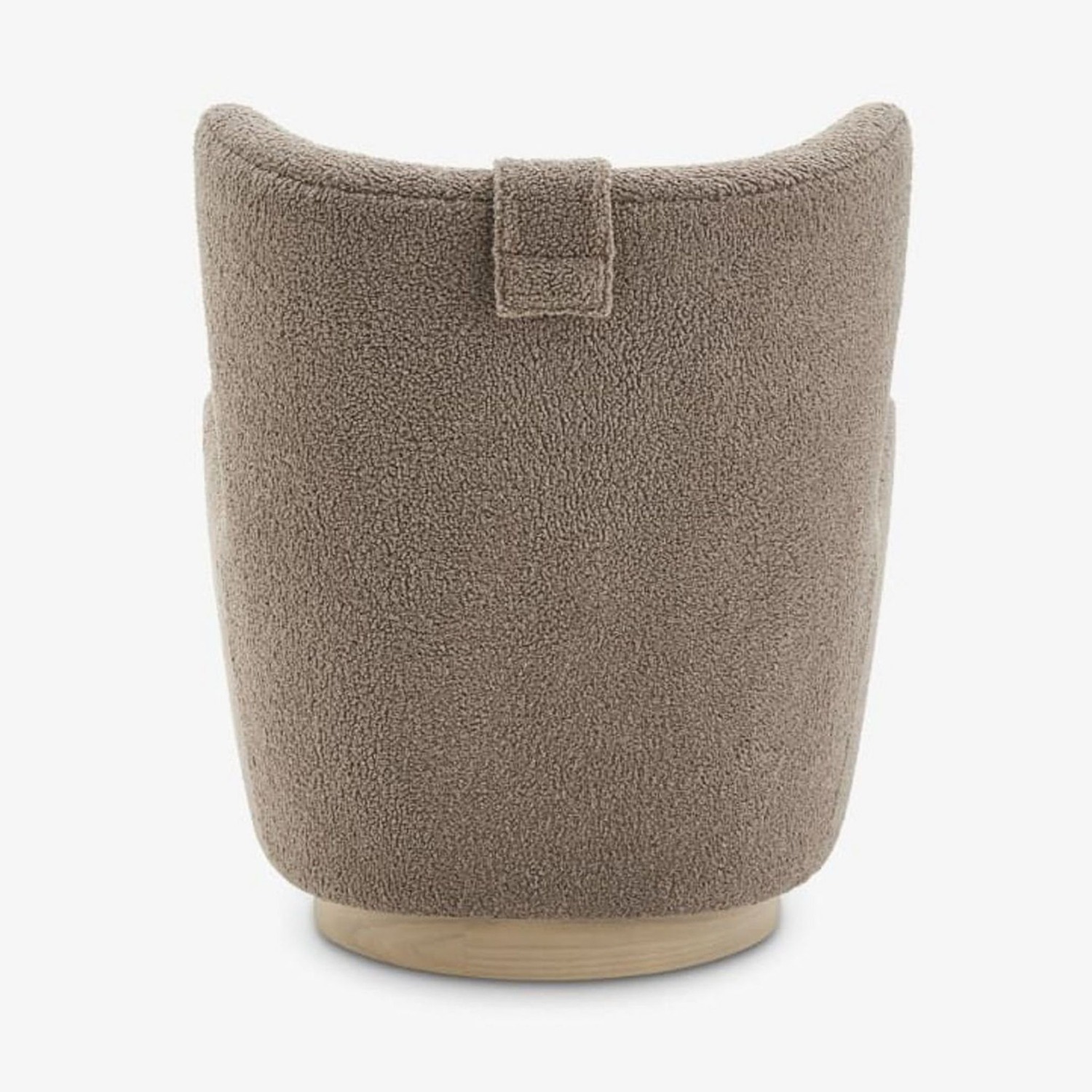 Castelry Collette Sherpa Swivel Armchair in Teddy - image-5