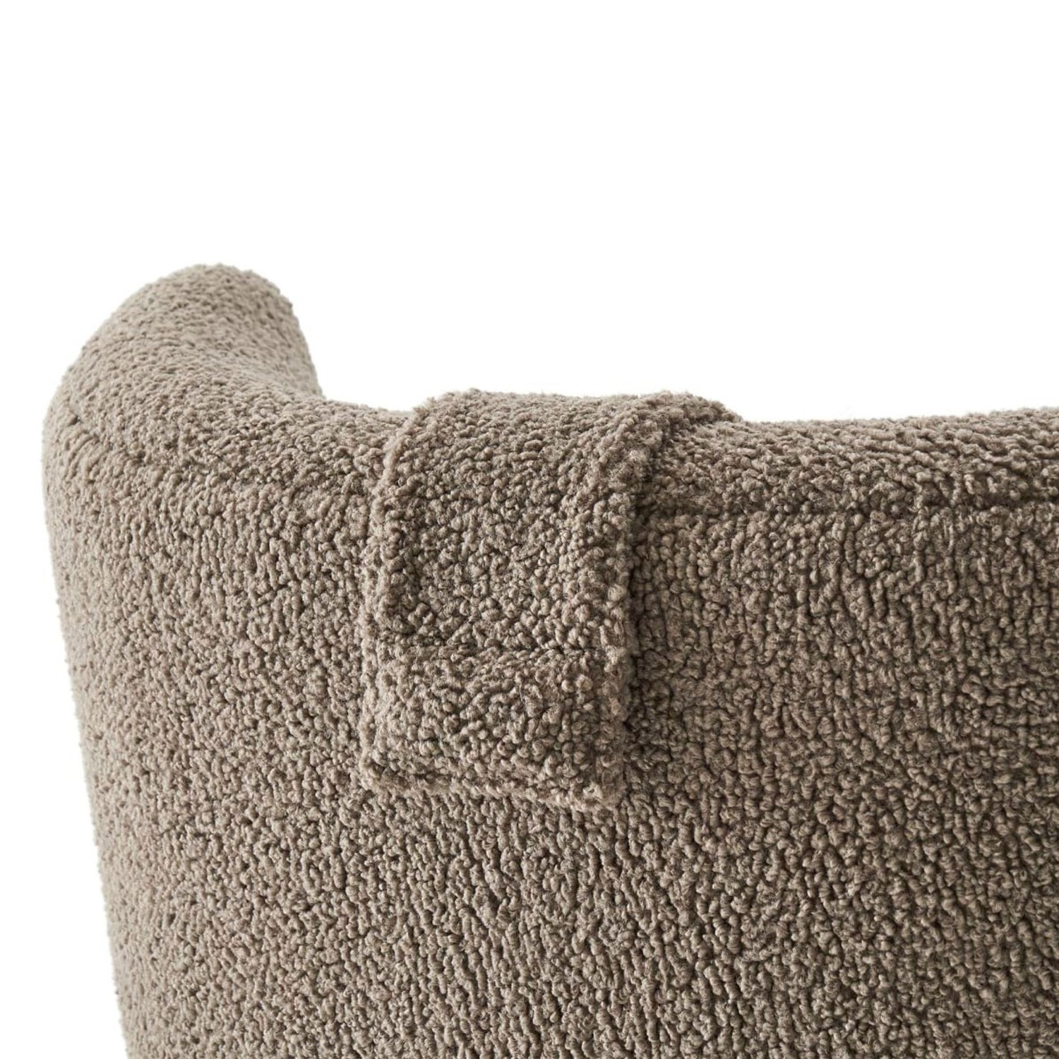 Castelry Collette Sherpa Swivel Armchair in Teddy - image-4