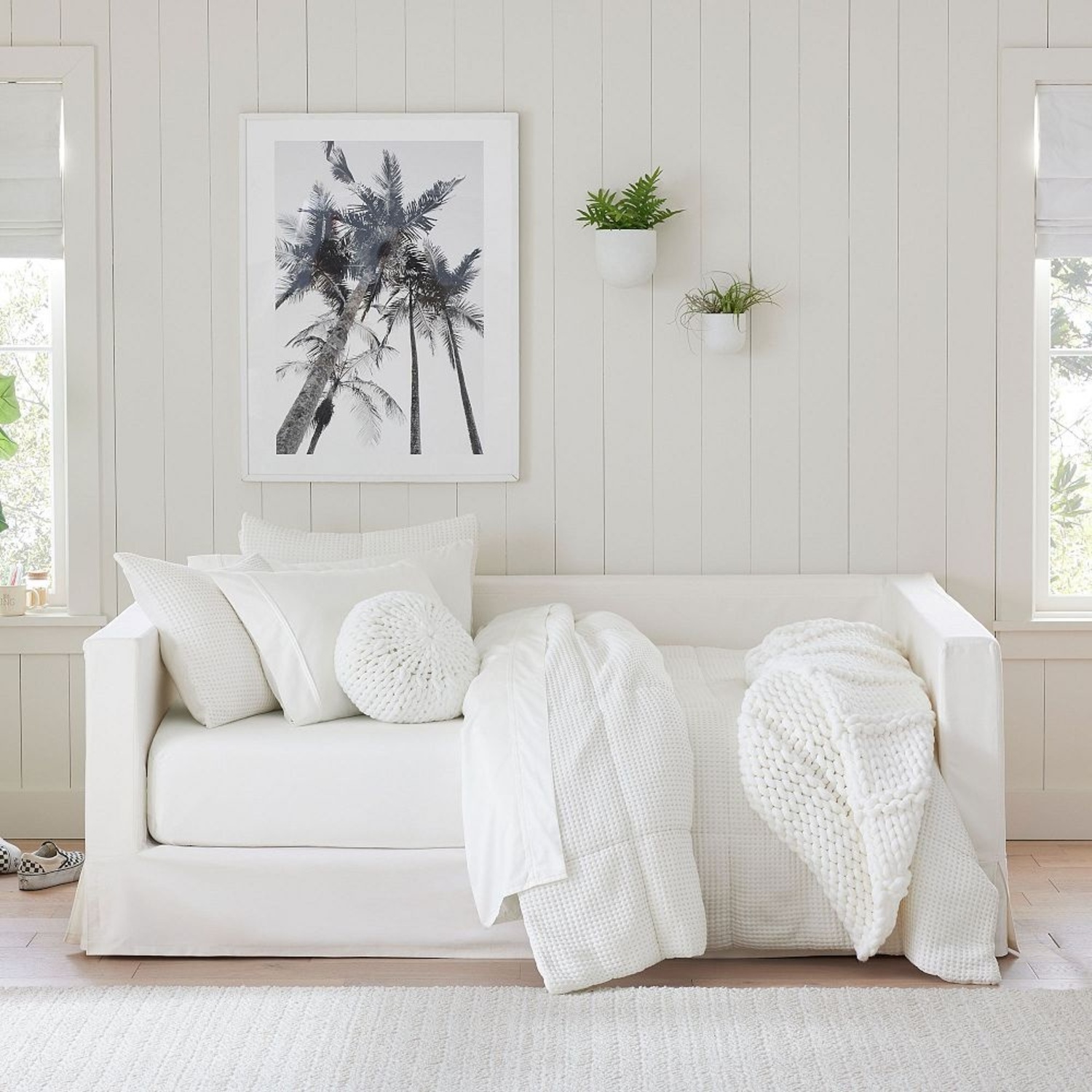 Jamie Upholstered Daybed + Mattress Slipcover - image-4