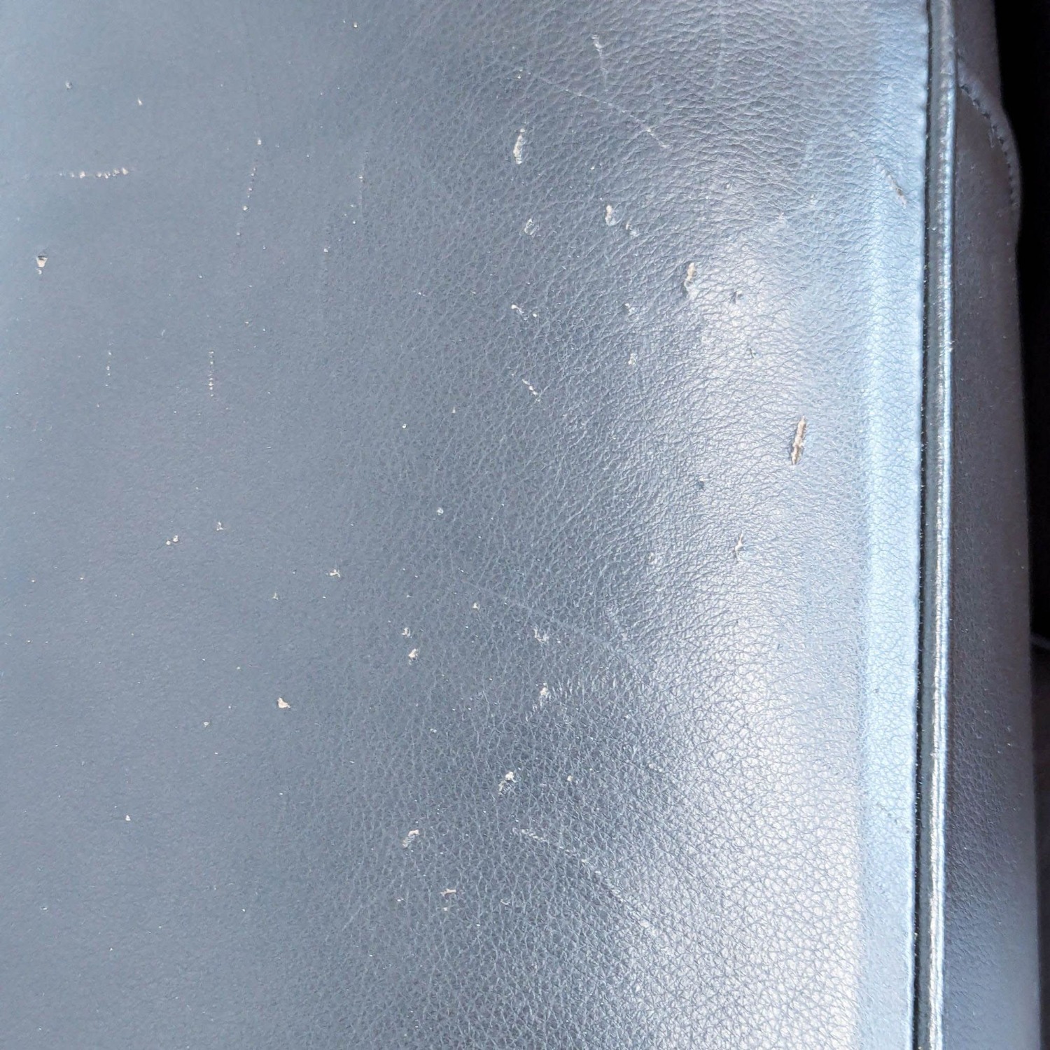 Room & Board Leather Loveseat in Leisure Mocha - image-2