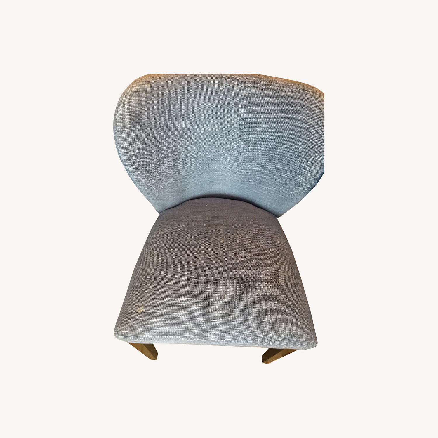 Custom Blue Dining Chairs - image-0