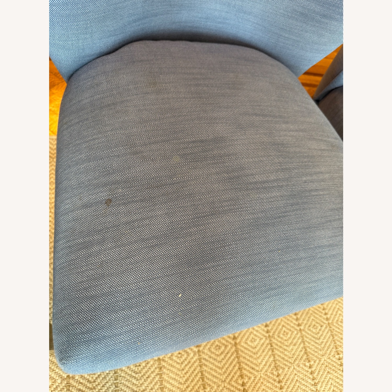 Custom Blue Dining Chairs - image-2