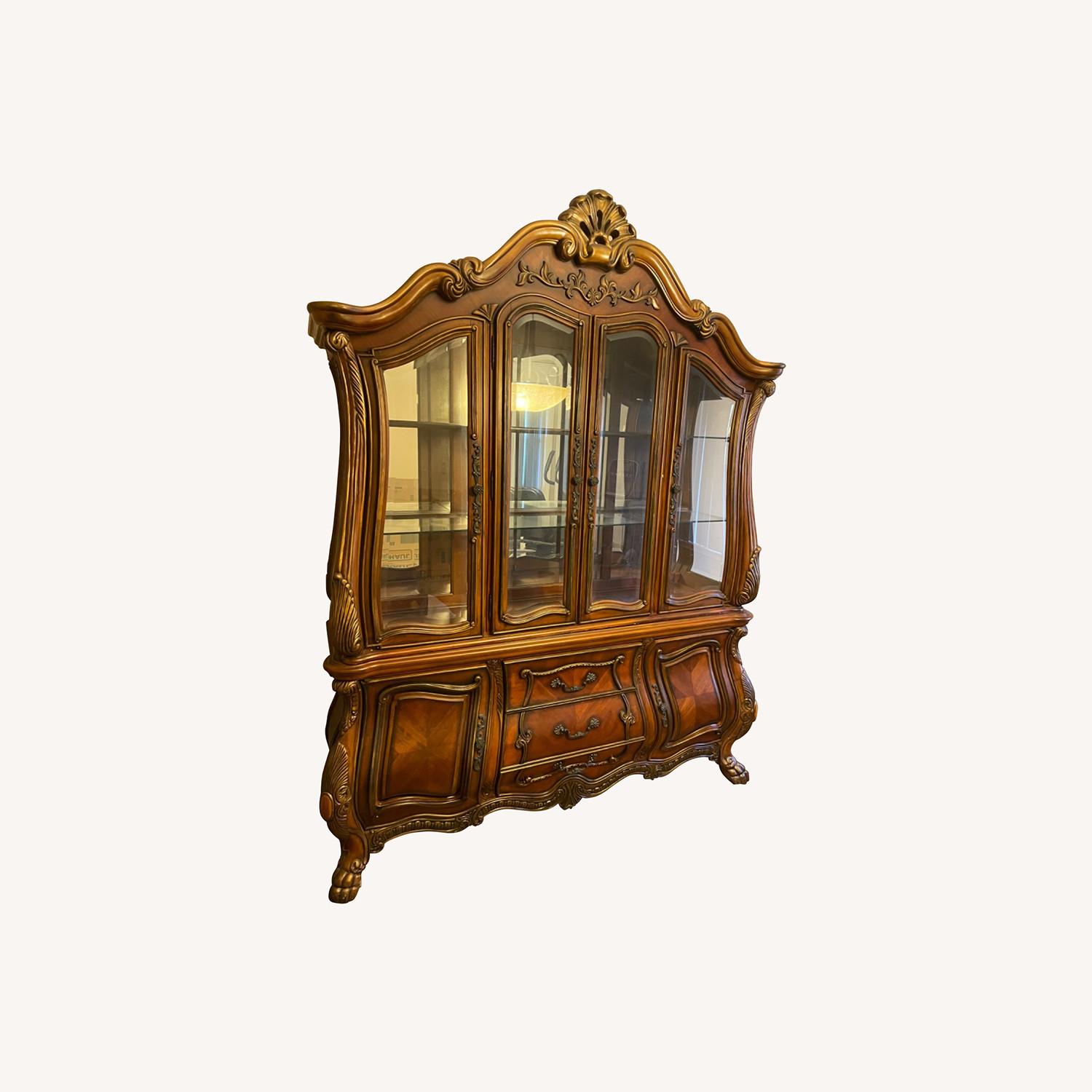 Michael Amini Chateau Beauvais China Cabinet - image-0