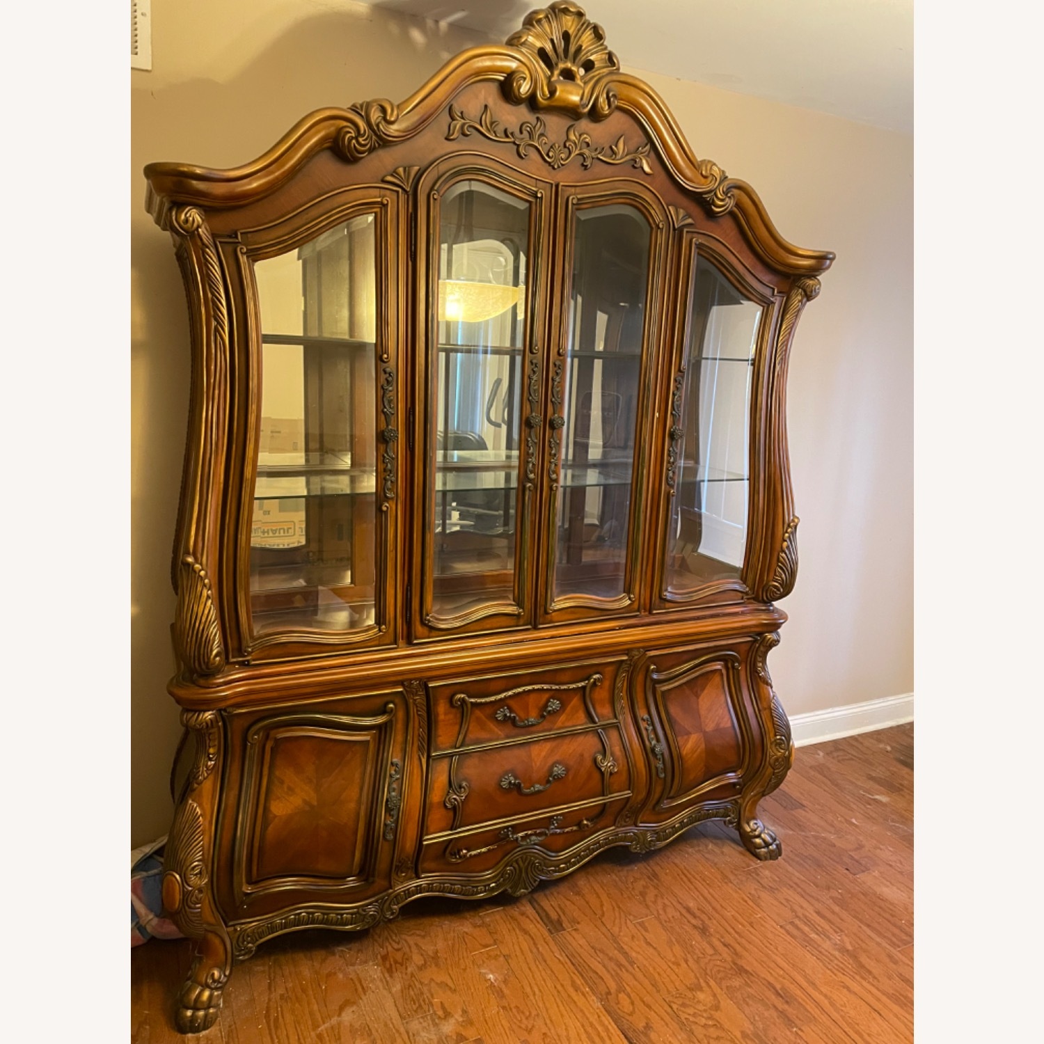 Michael Amini Chateau Beauvais China Cabinet - image-1